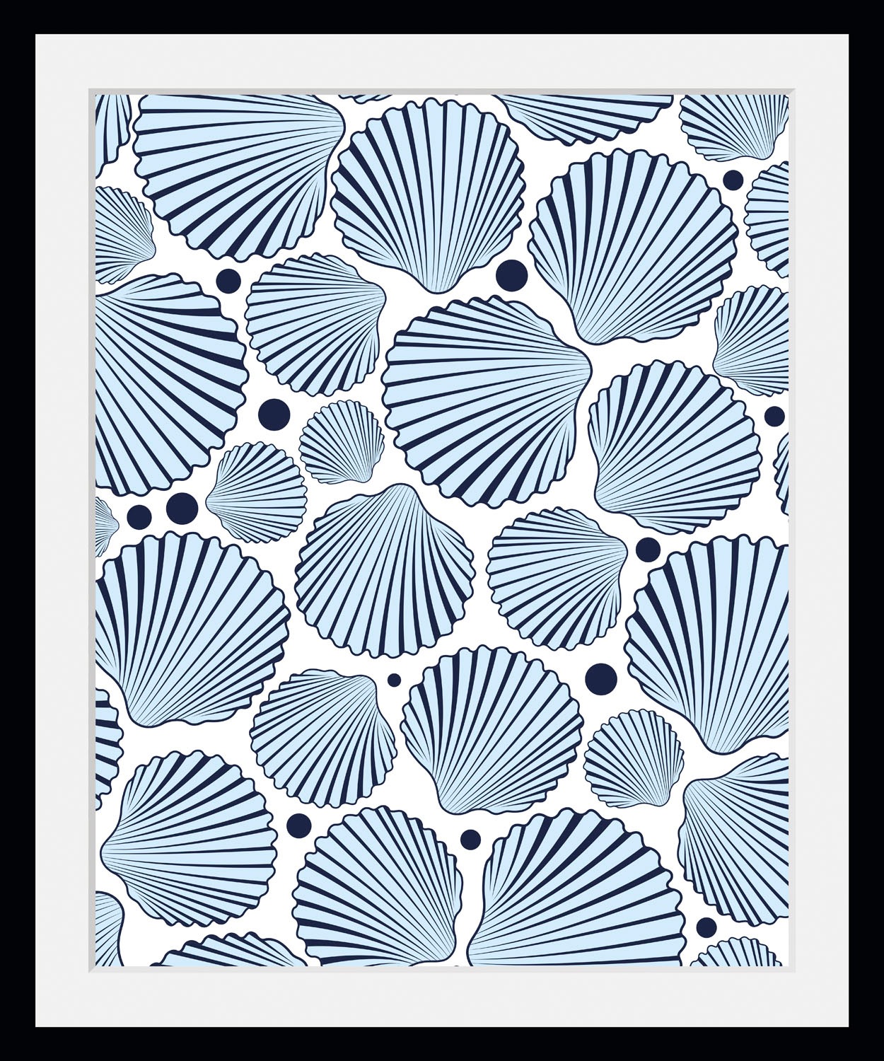 queence Bild »Toby«, Meer-Wassertiere-Kunst, (1 St.), HD Premium Poster-Druck inkl. Holzrahmen
