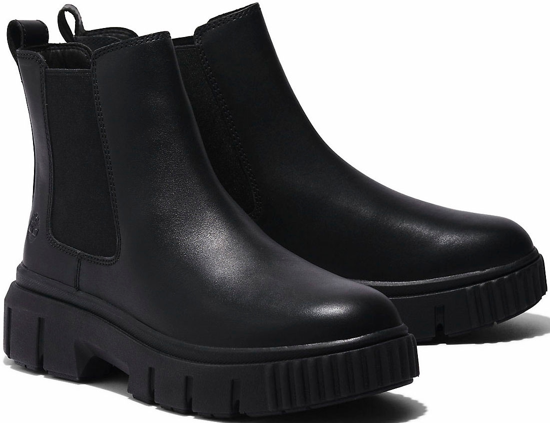 Image of Timberland Chelseaboots "GREYFIELDMID CHELSEA BOOT" Winterstiefel, Schnürstiefel, Winterschuhe, Stiefelette