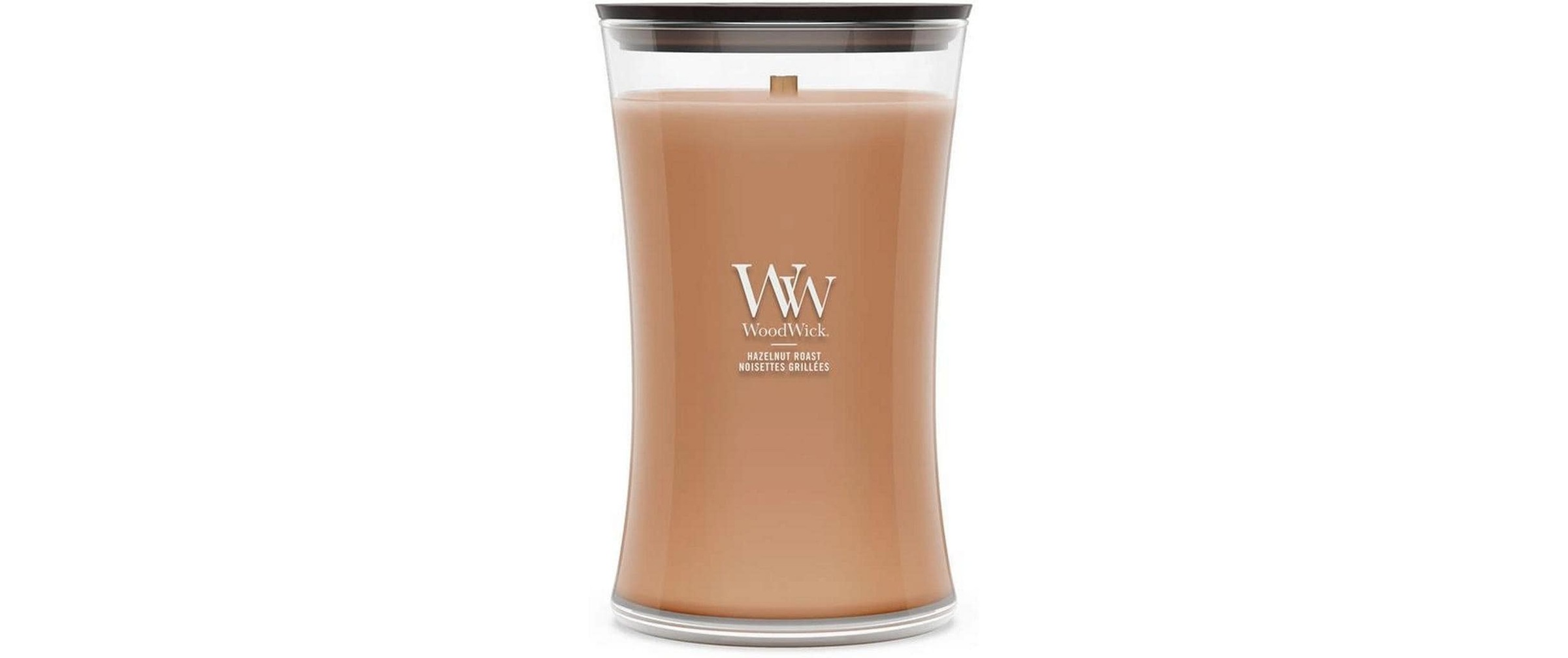 Woodwick Duftkerze »Hazelnut Roast Large Jar«