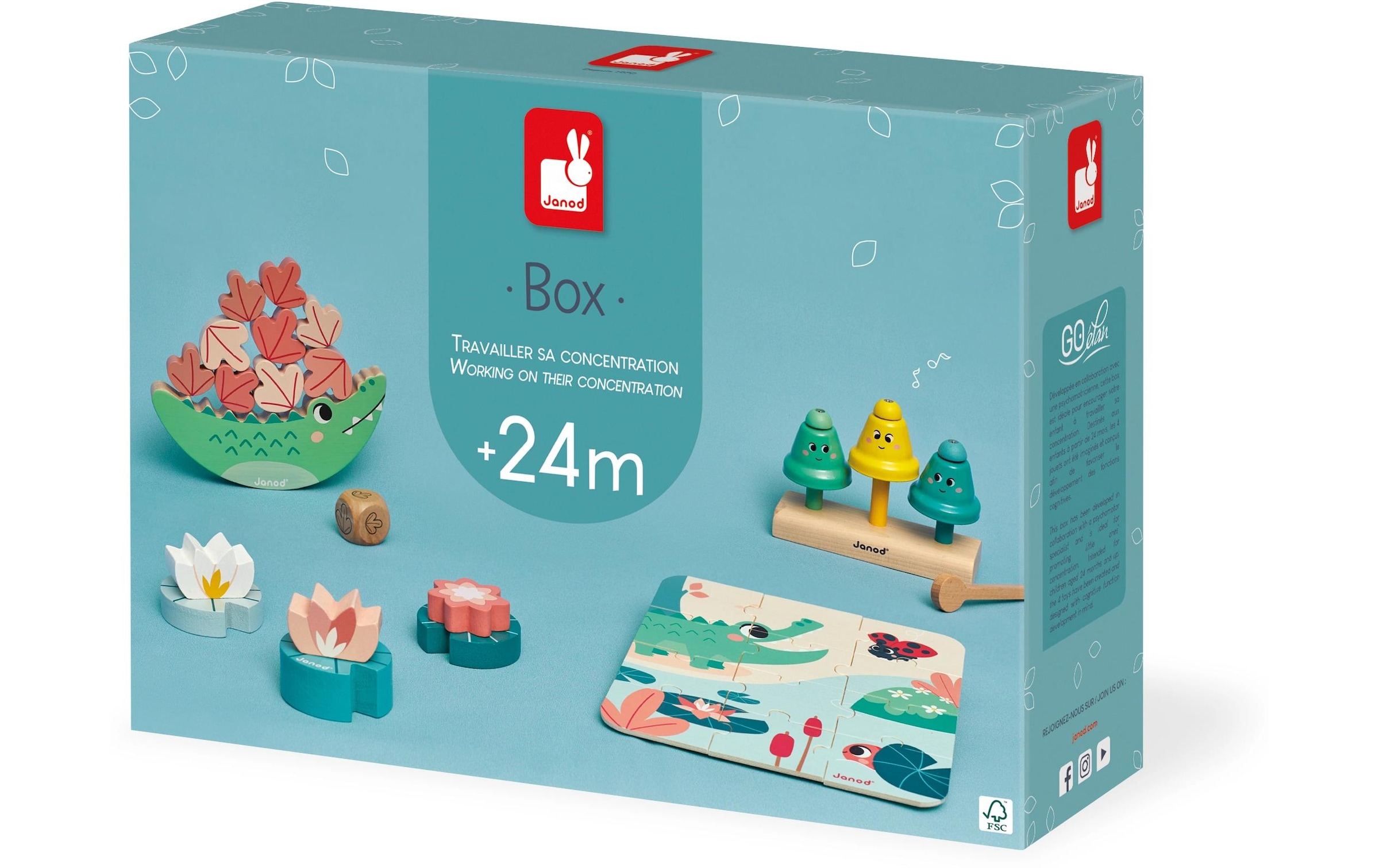 Janod Lernspielzeug »Box 24 Monate«