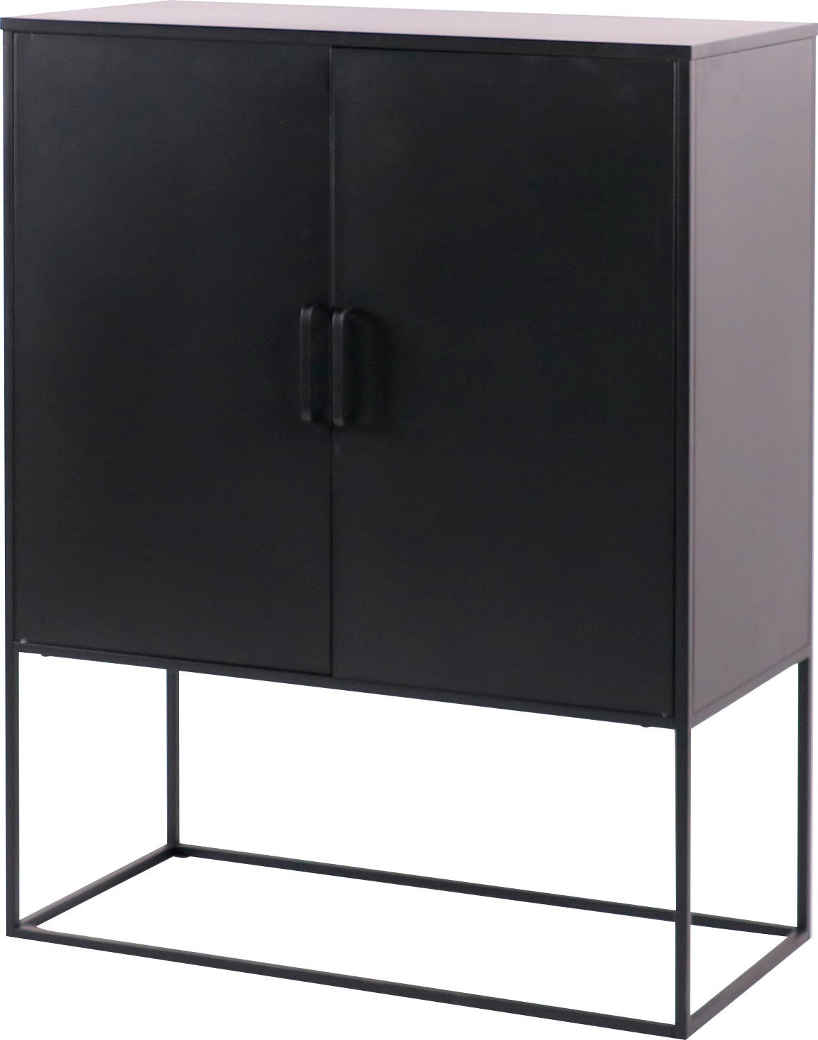 Homexperts Kommode »Rich«, designorientierte Kommode mit Metalltüren