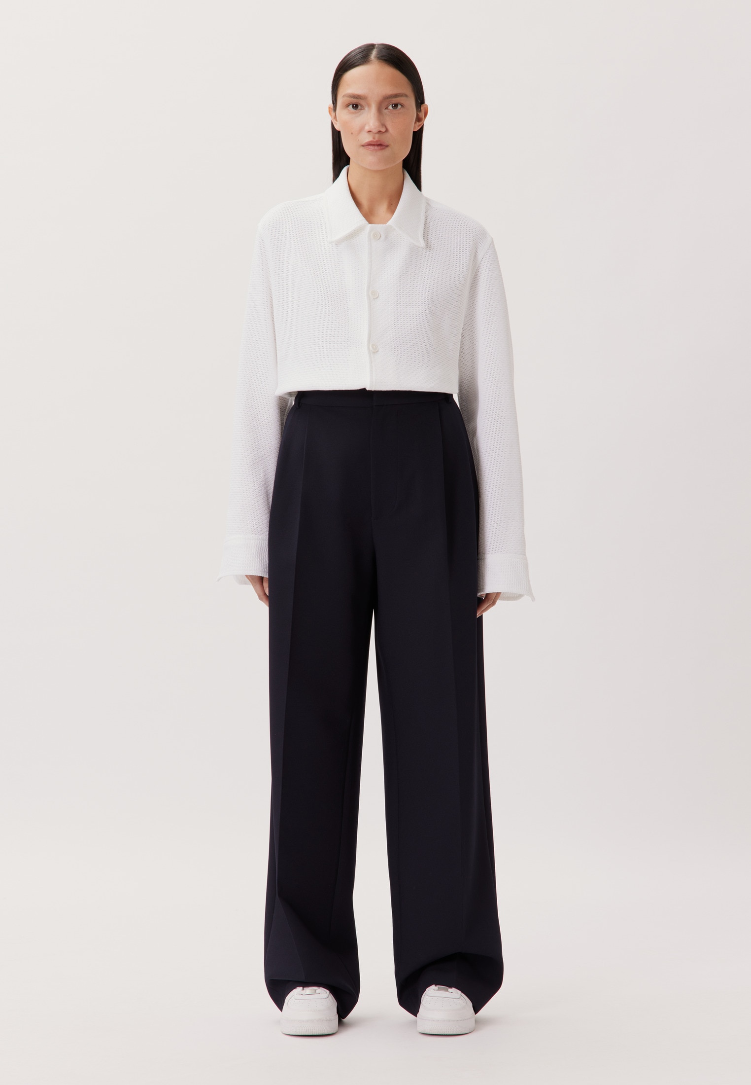 studio seidensticker Businesshemd »Studio« Regular 1/1 Reverskragen Struktur