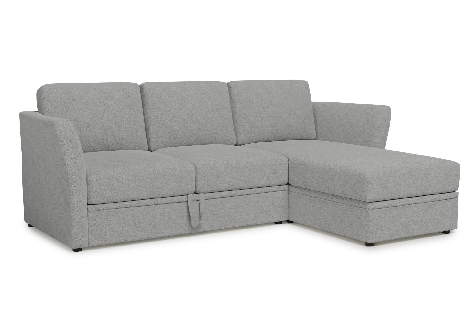 Home affaire Ecksofa »Lavars, L-Form, Schlafsofa« mit Bettfunktion und Stauraum, in zwei verschiedenen Bezugsqualitäten