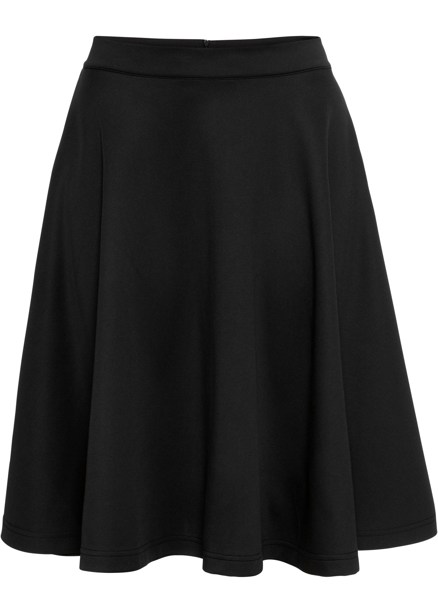 bonprix Jupe d'été 1 en polyester et élasthanne, coupe évasée, style élégant