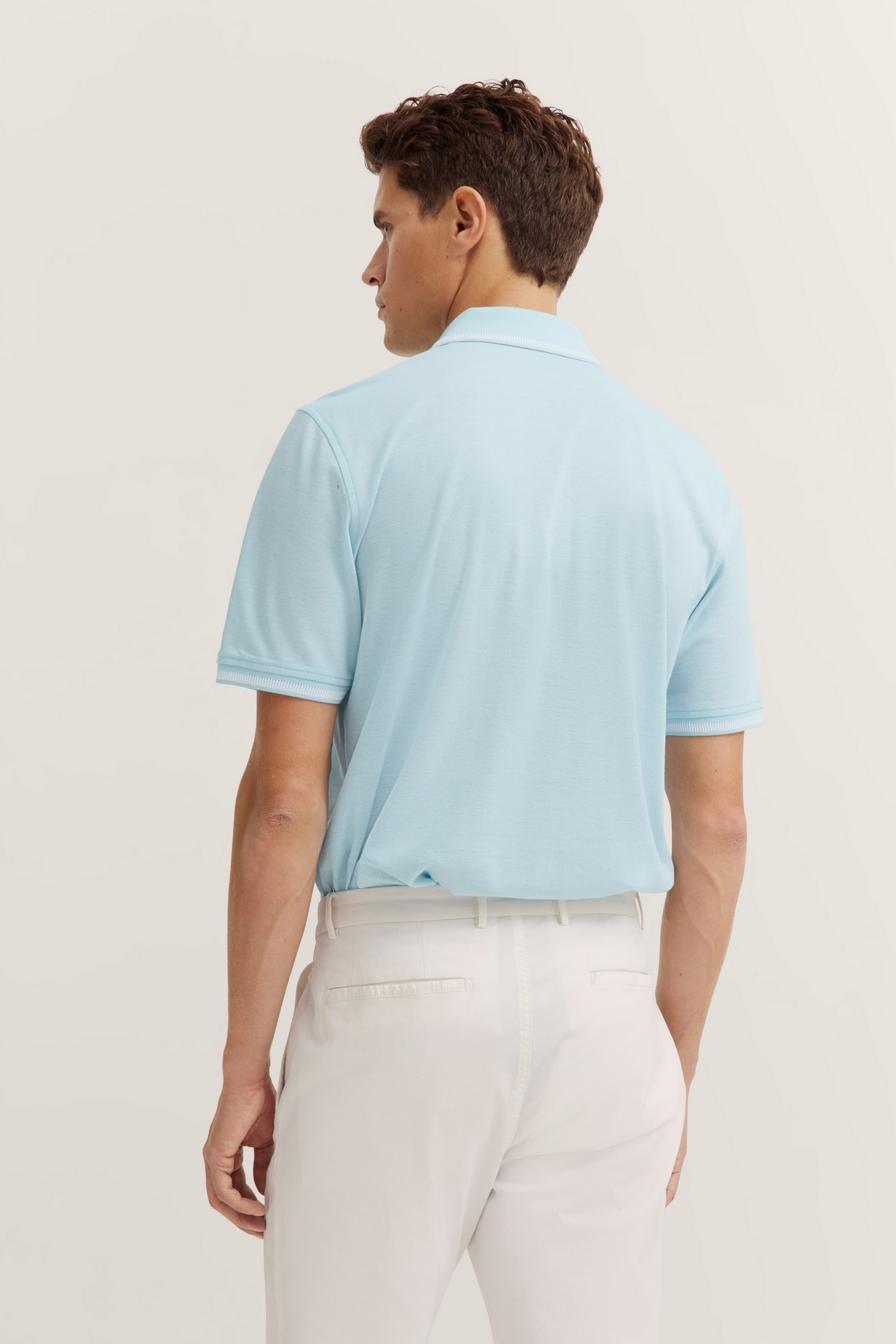 bugatti Poloshirt, aus Baumwolle