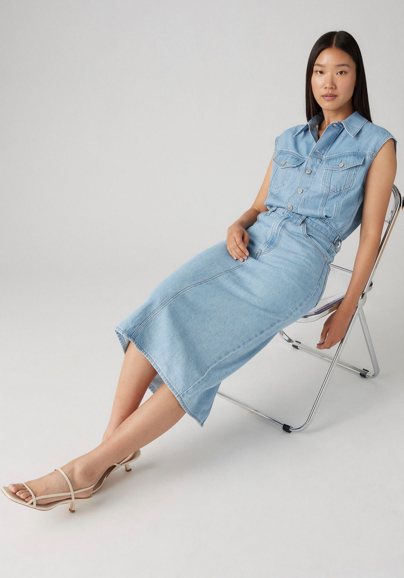 Levi's® Jeanskleid »ICONIC SLEEVELESS DRESS«
