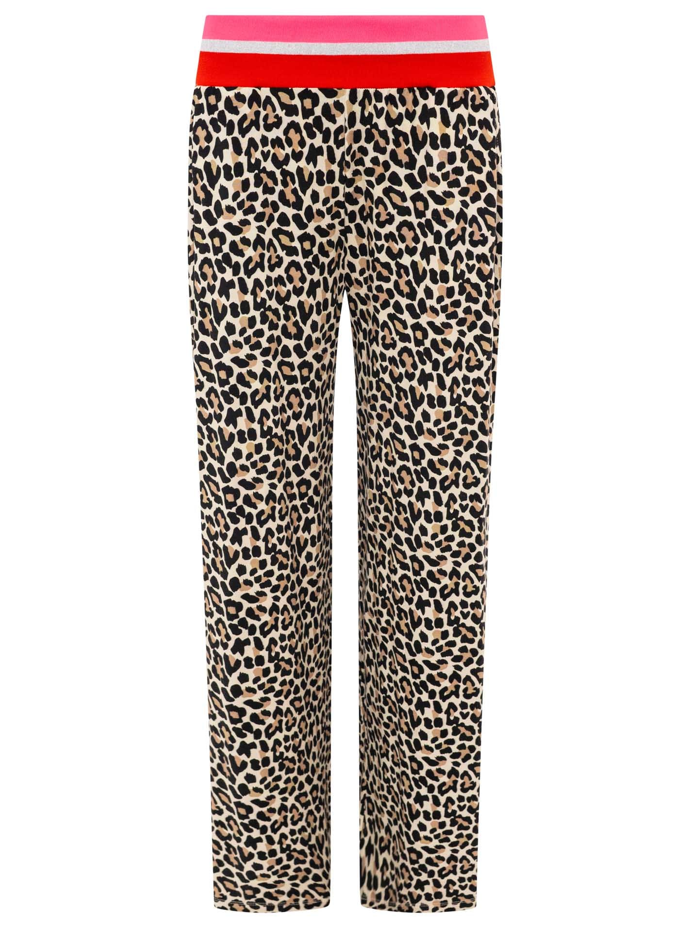 Zwillingsherz Stoffhose »"Leo"«  Elastischer Bund, Leomuster, fliessender Stoff, leichtes Material