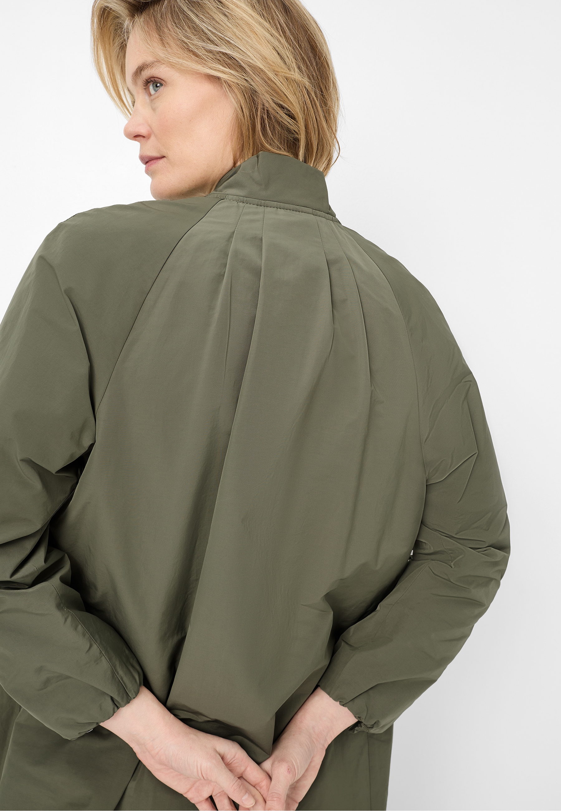 Fuchs Schmitt Manteau court Stehkragen, 2-Wege-Reissverschluss, Leistentaschen