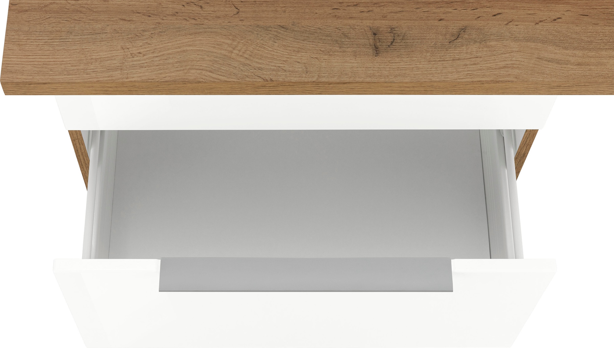 KOCHSTATION Winkelküche »KS-Brindisi Stellbreite 230/170 cm« wahlweise mit E-Geräten und Induktion, mit MDF-Fronten