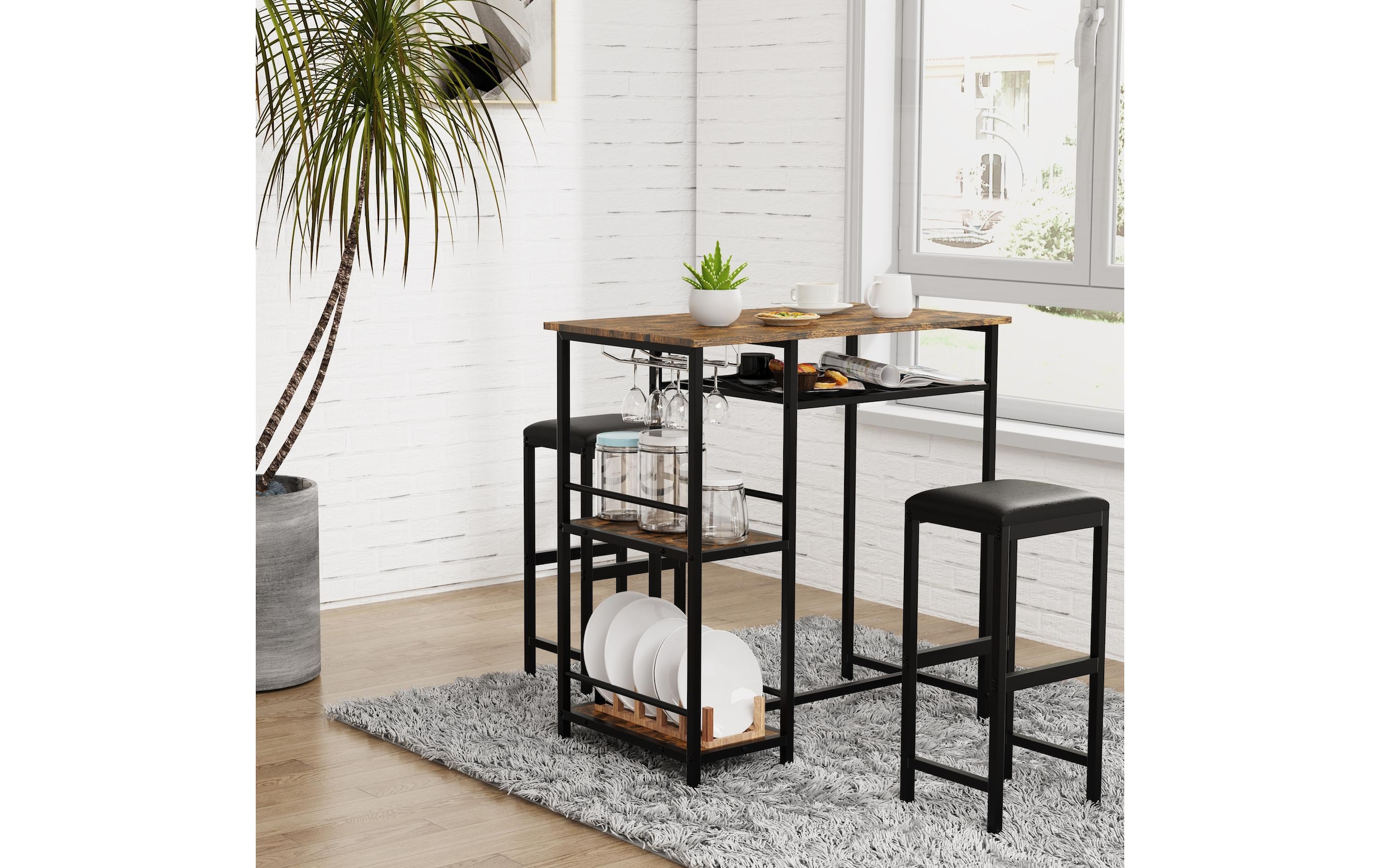 VCM Bartisch »Kolari 90 x 93 cm«