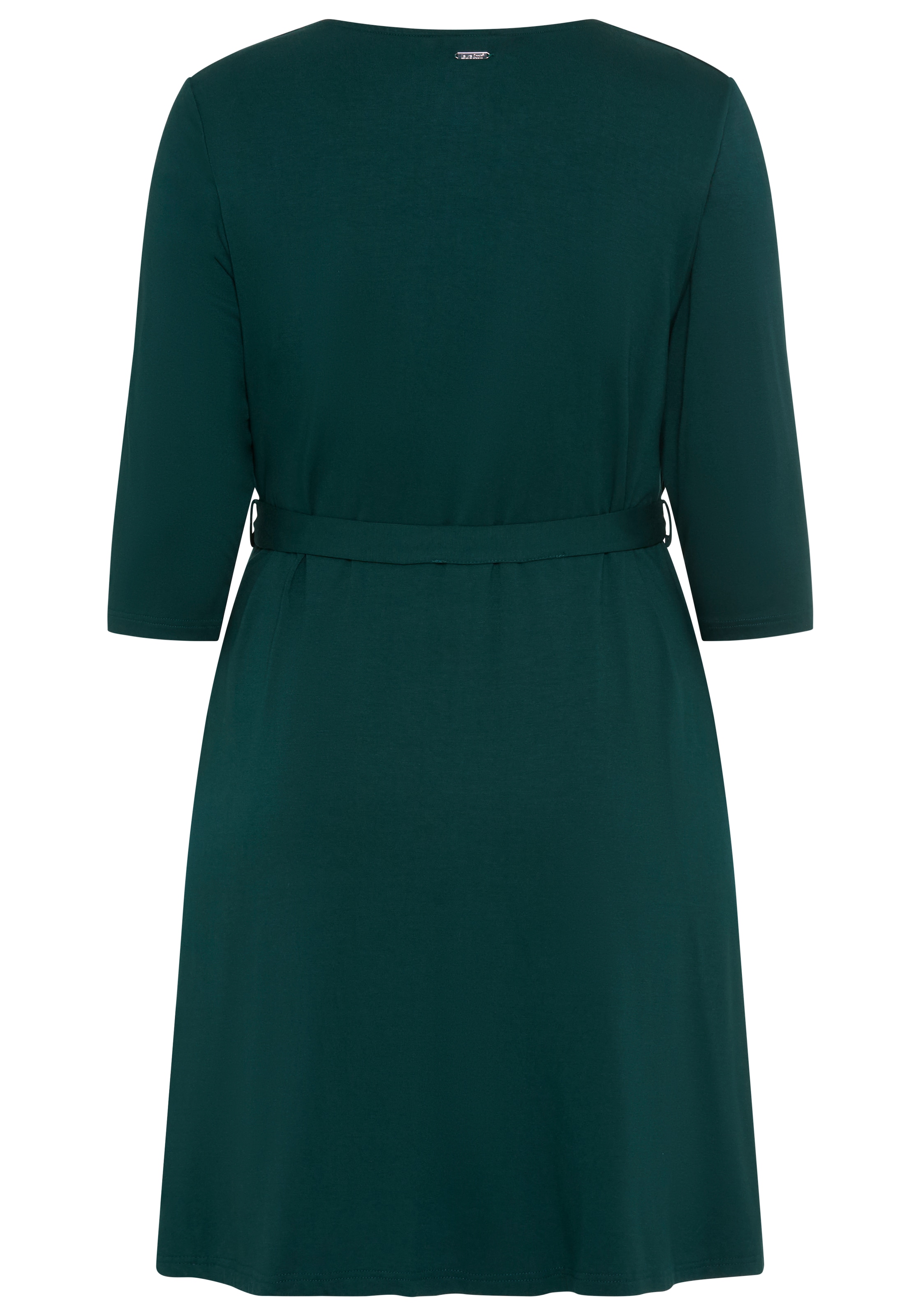 Laura Scott CURVE Robe en jersey »Grosse Grössen« en grandes tailles, aspect drapé, coupe cintrée