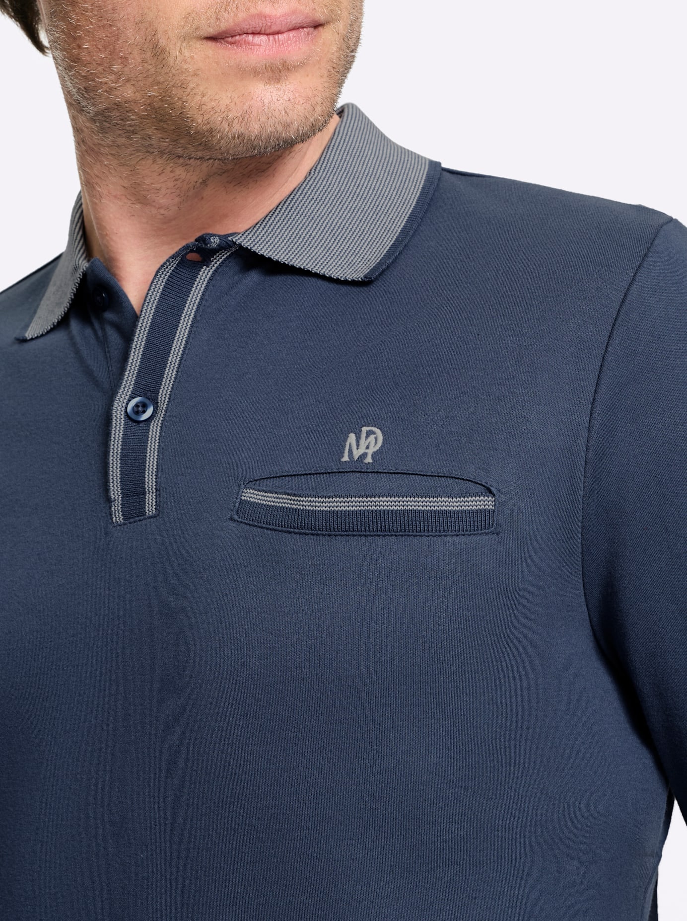 Marco Donati Polo »Langarm-Shirt« 1