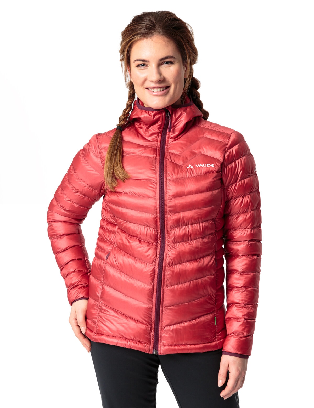Image of VAUDE Steppjacke mit Kapuze mit Reissverschlusstaschen, mit synthetischer Daunenfüllung