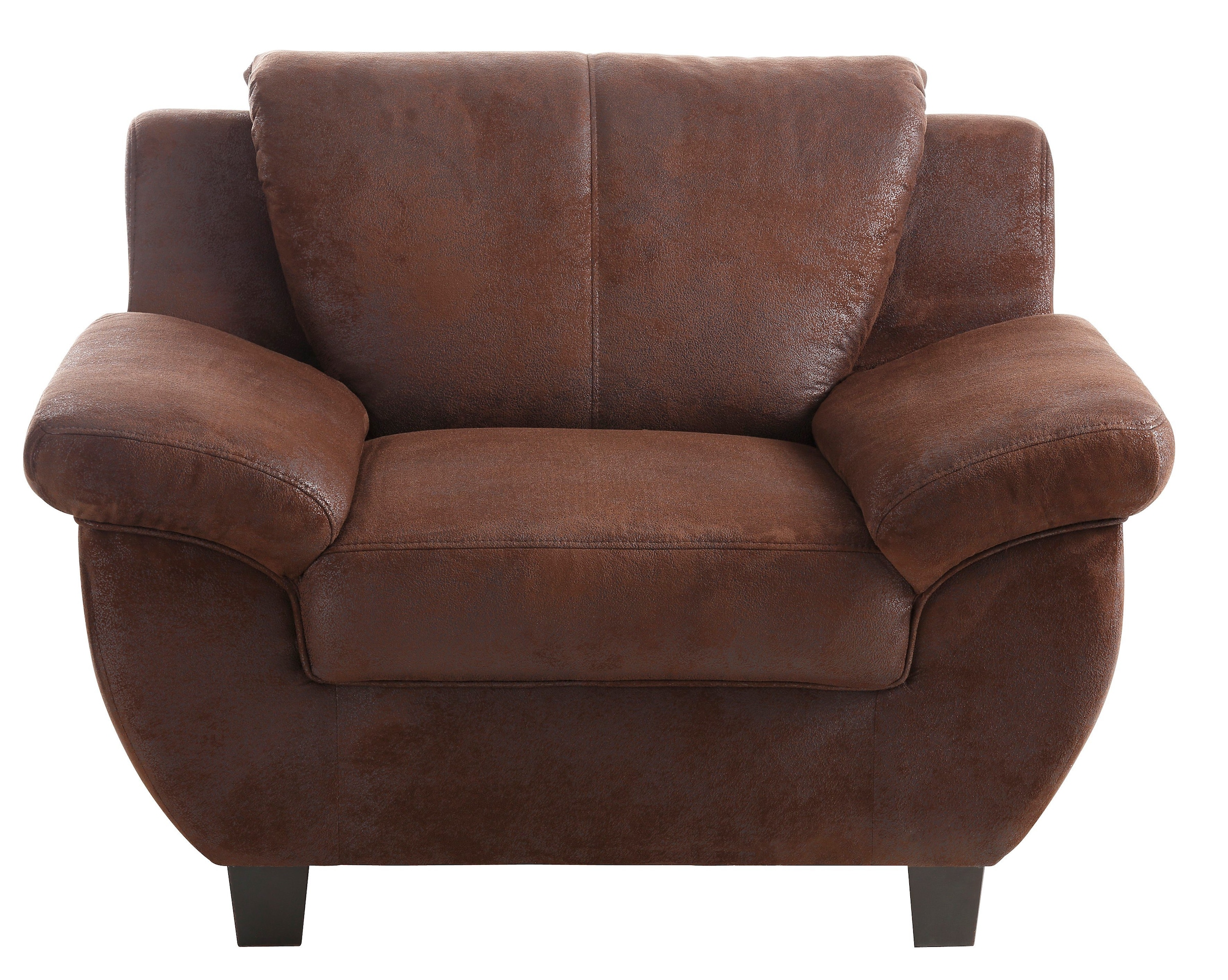 Image of Home affaire Sessel "Yesterday belastbar bis 140kg/ Sitz" Microfaser MELROSE, mocca