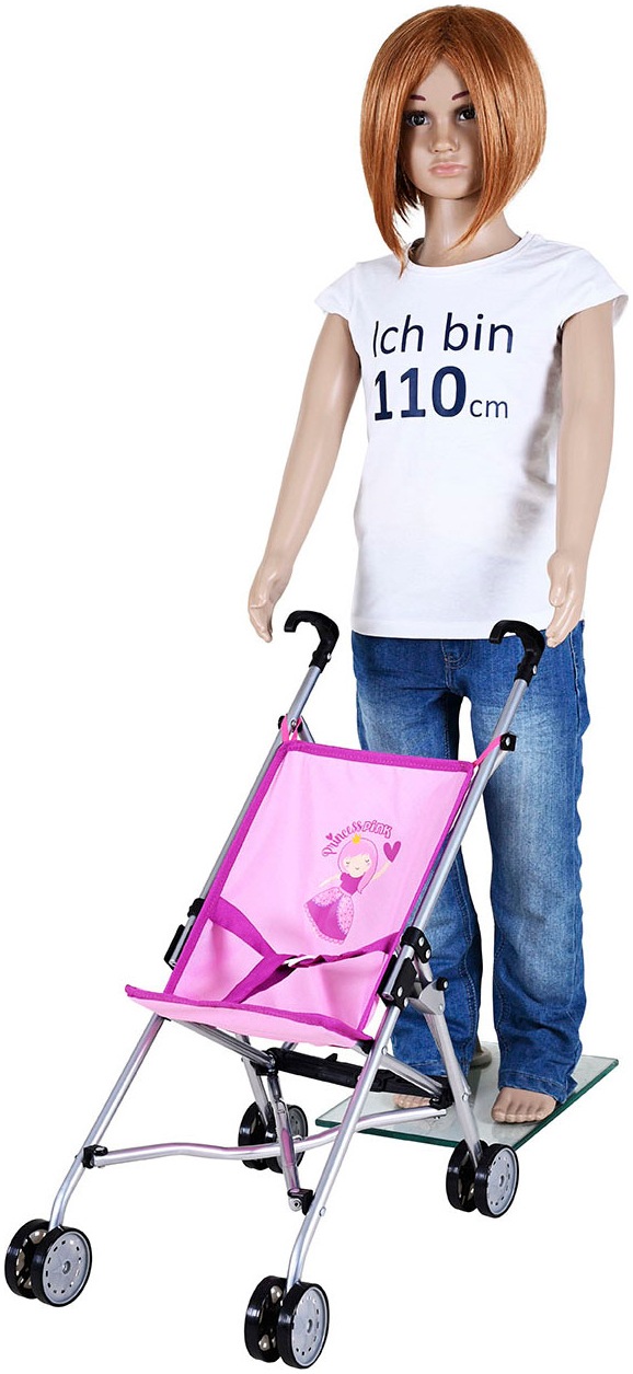 Knorrtoys® Puppenbuggy »Sim - princess pink«