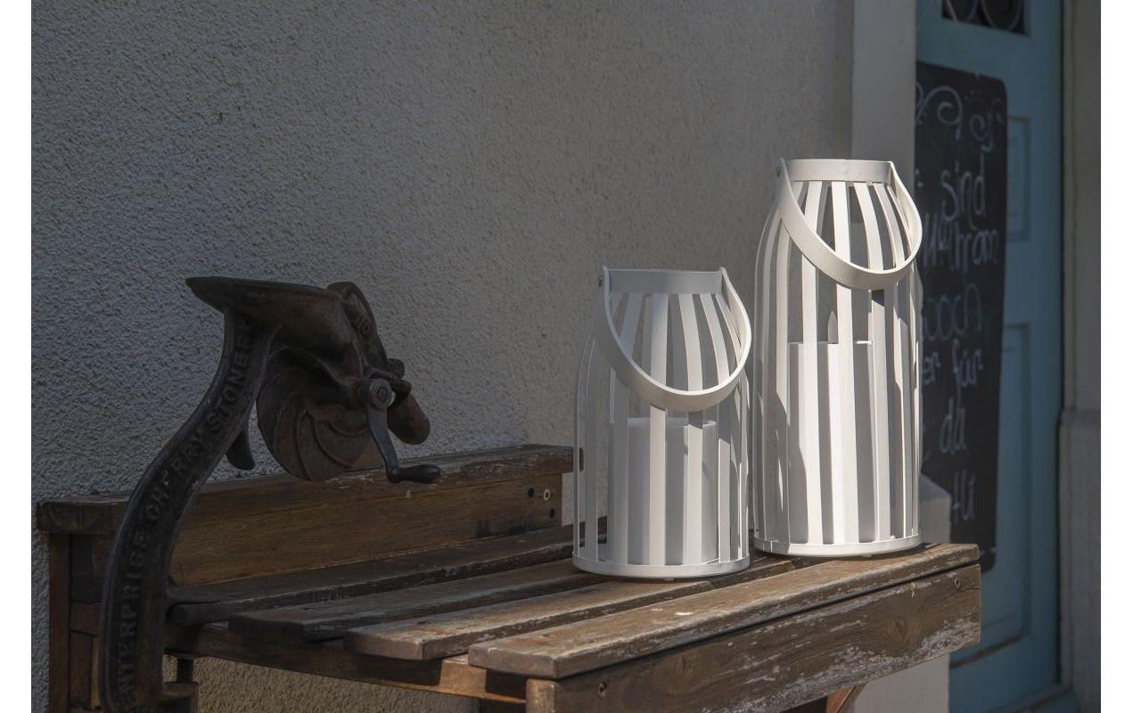 STT Bougie LED »Set 2 Stück 20 und 28 cm« Solar Kerzenlaternen Set für den Innen- und Aussenbereich