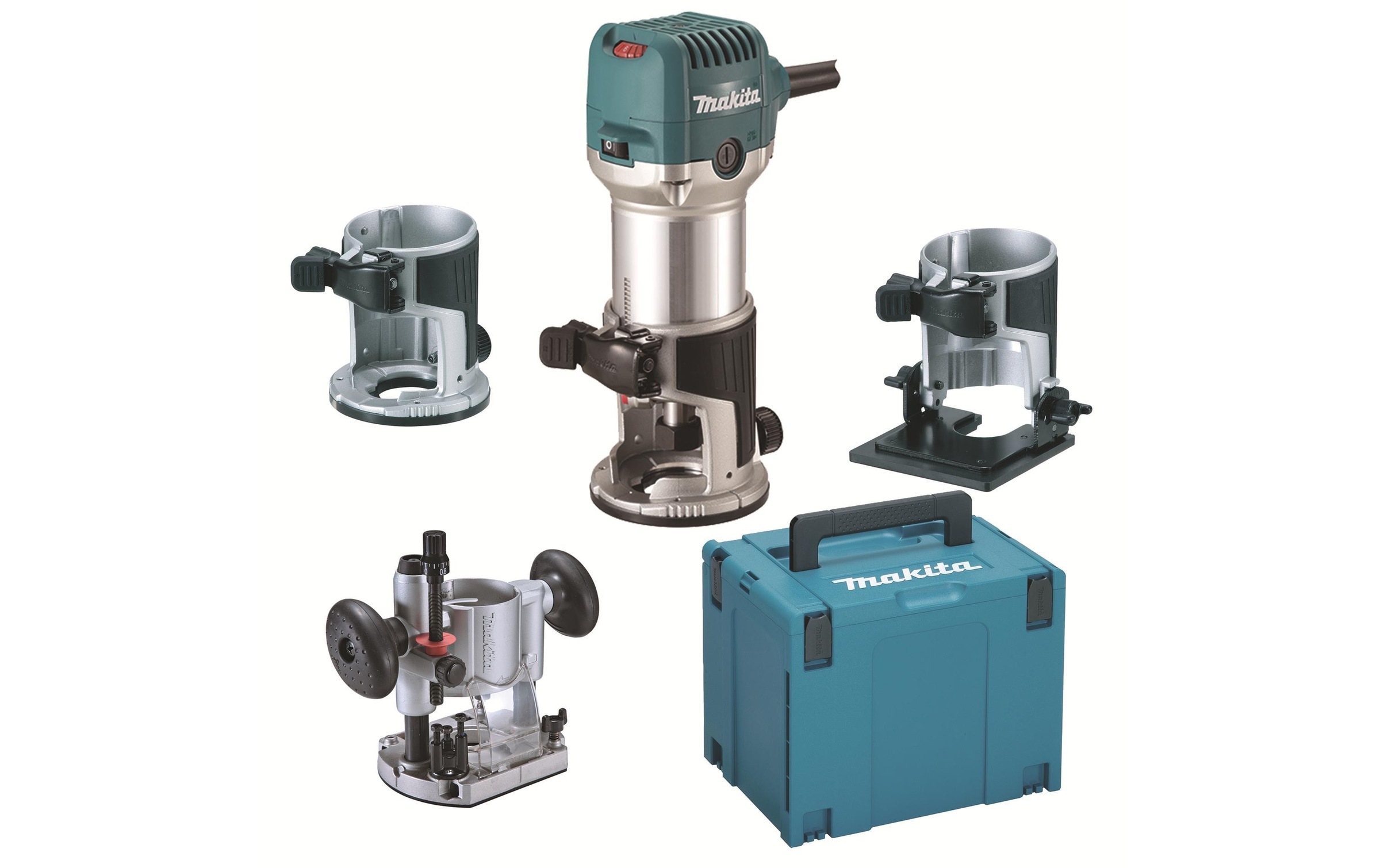 Image of Makita Bohr- und Fräseinrichtung »RT0702CX2J Set« bei Ackermann Versand Schweiz