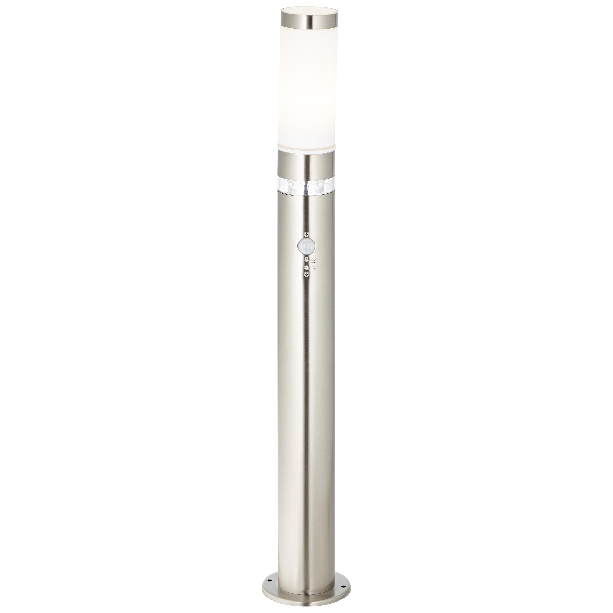 Brilliant Aussen-Stehlampe Bewegungsmelder, Ø 8 E27, »BOLE«, 78 prix Metall/Kunststoff, edelstahl bas Höhe, cm, cm à
