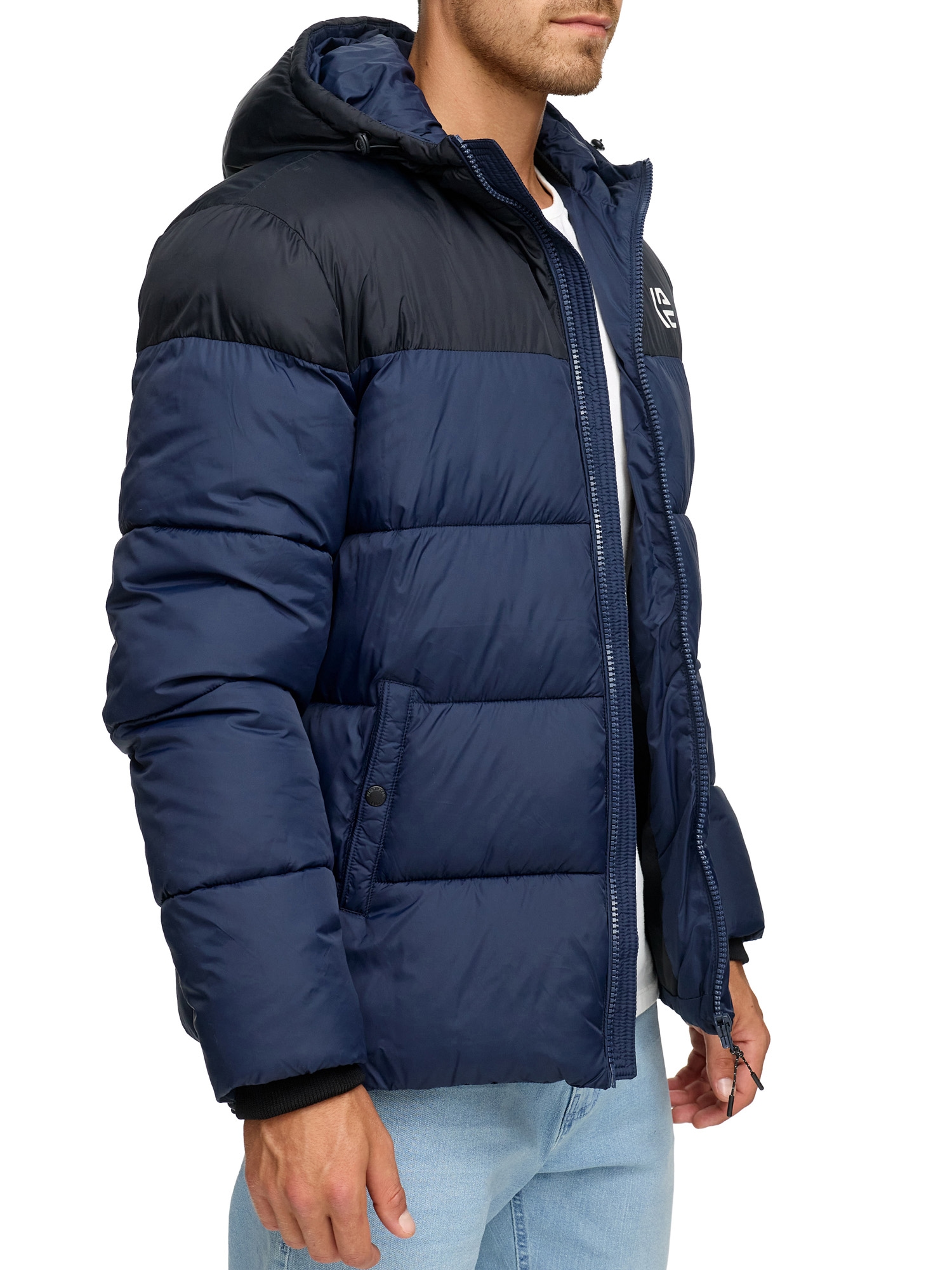 Indicode Steppjacke »INAlanin«, mit Kapuze