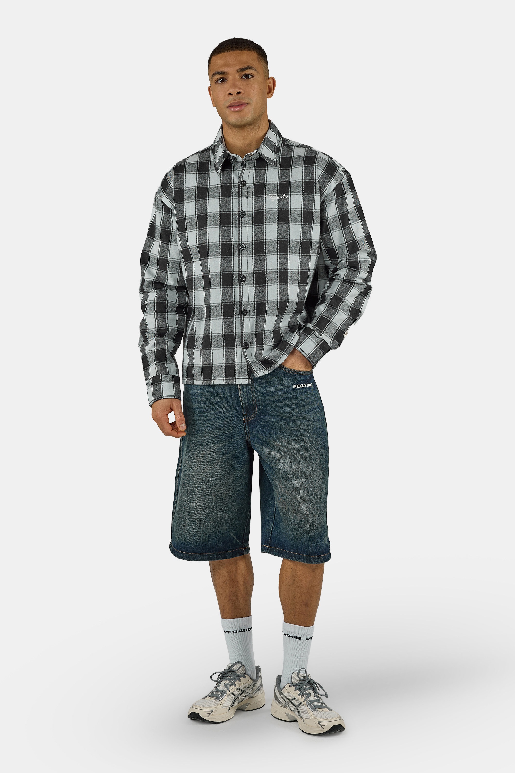 PEGADOR Short en jean »Kolar Jorts« coton, coupe régulière