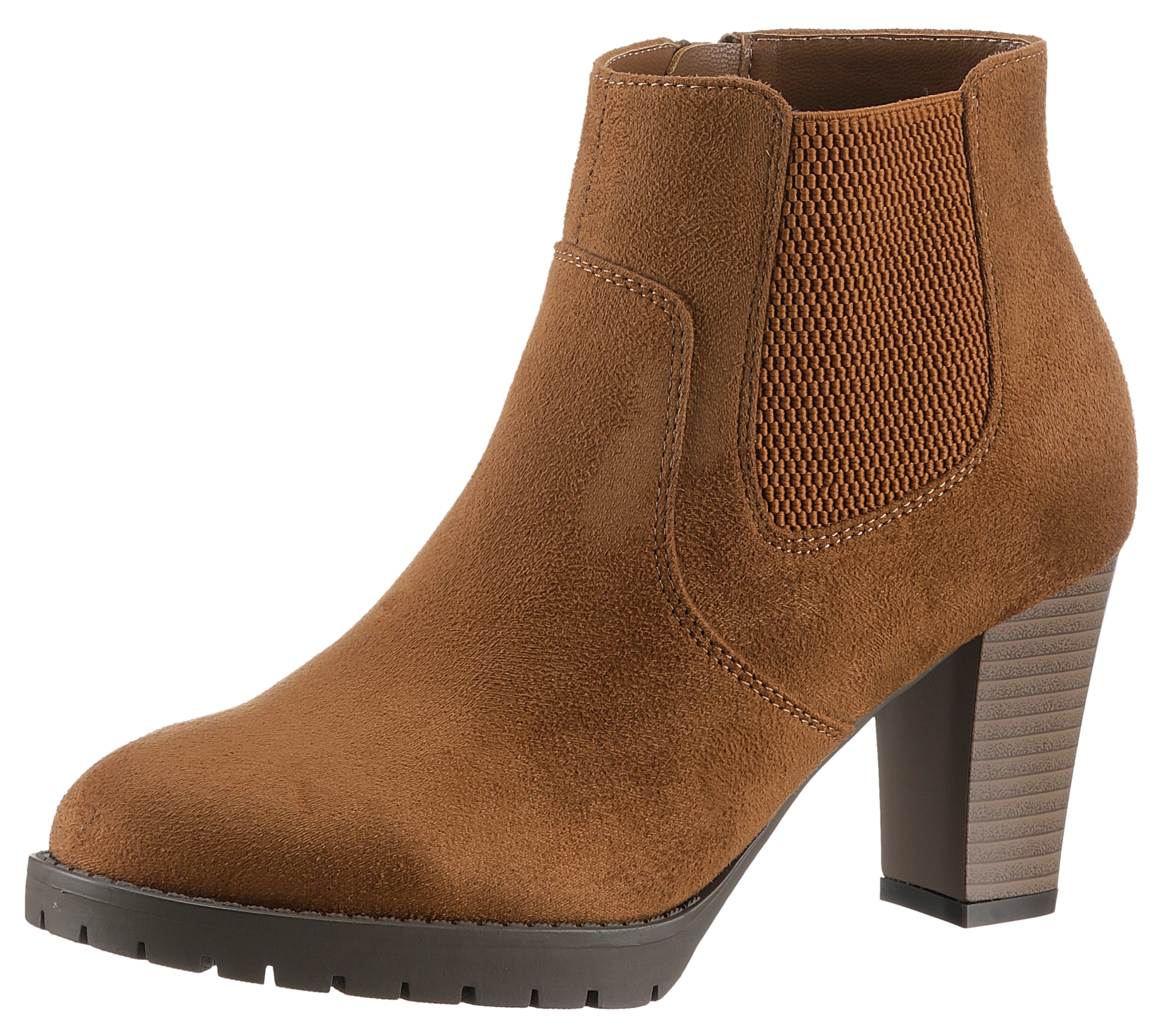 Image of Aniston SHOES Stiefelette Ankleboots mit seitlichem Stretcheinsatz
