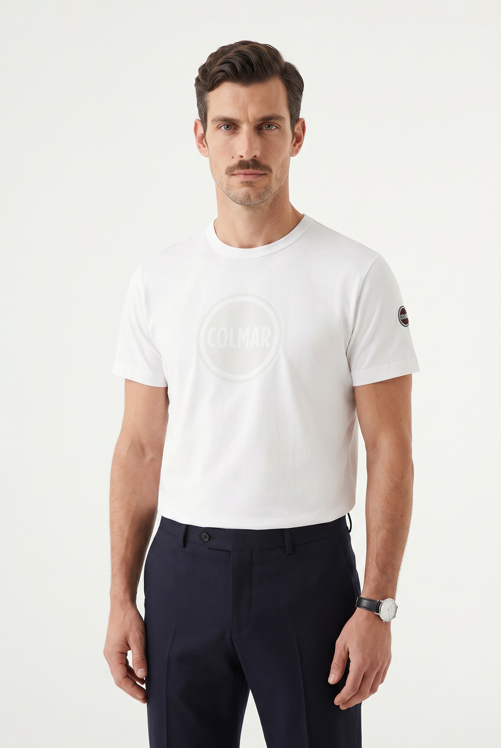 Image of Colmar T-Shirt "MENS T-SHIRT" mit Logo, Rundhals, regular fit