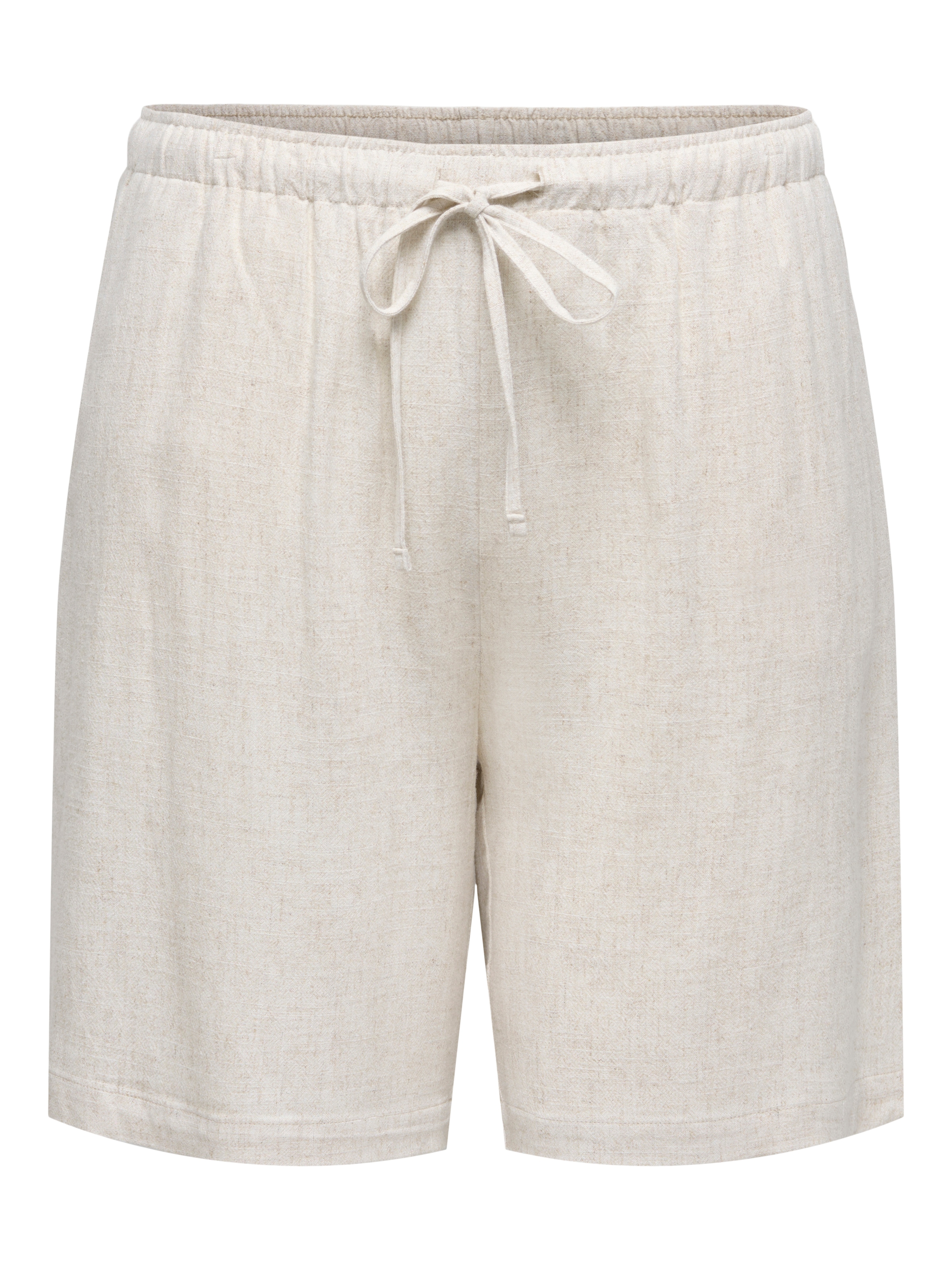 Image of ONLY CARMAKOMA Shorts "CARSIESTA MW PULL-UP LIN BL SHORTS NOOS"