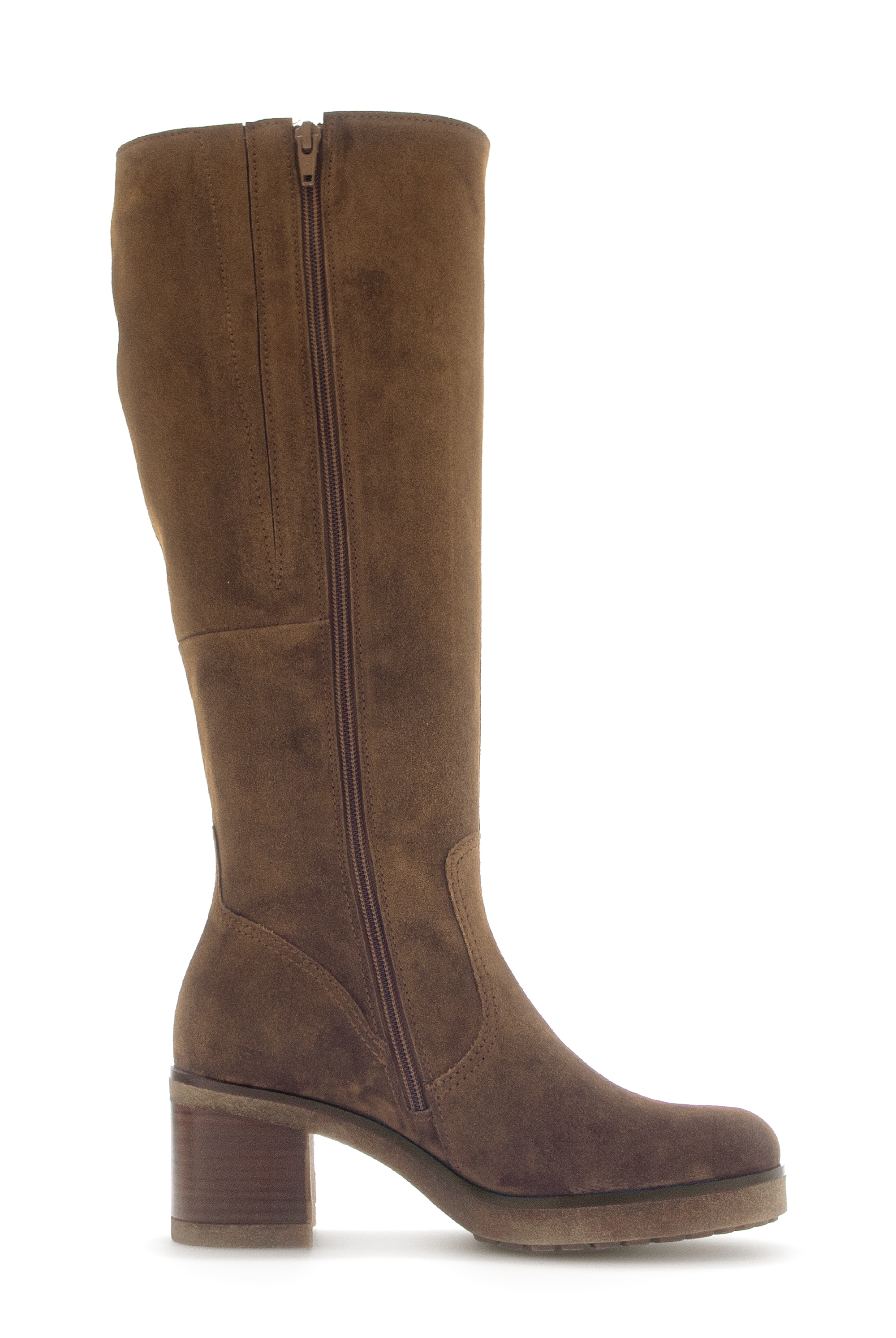 Gabor Stiefel »MILANO«  , Blockabsatz, Langschaftstiefel, Reissverschluss-Stiefel in G-Weite