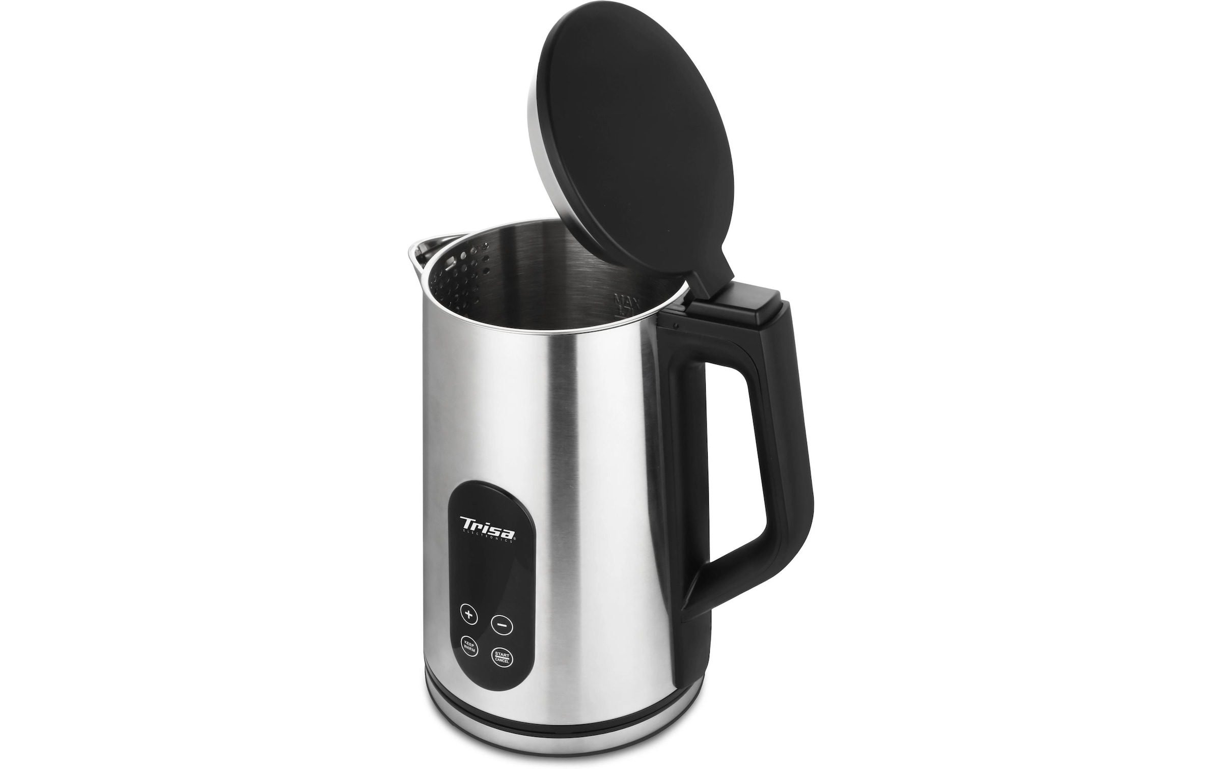 Trisa Wasserkocher »Digital Boil 45474 l, Silber«, 1,7 l, 2200 W