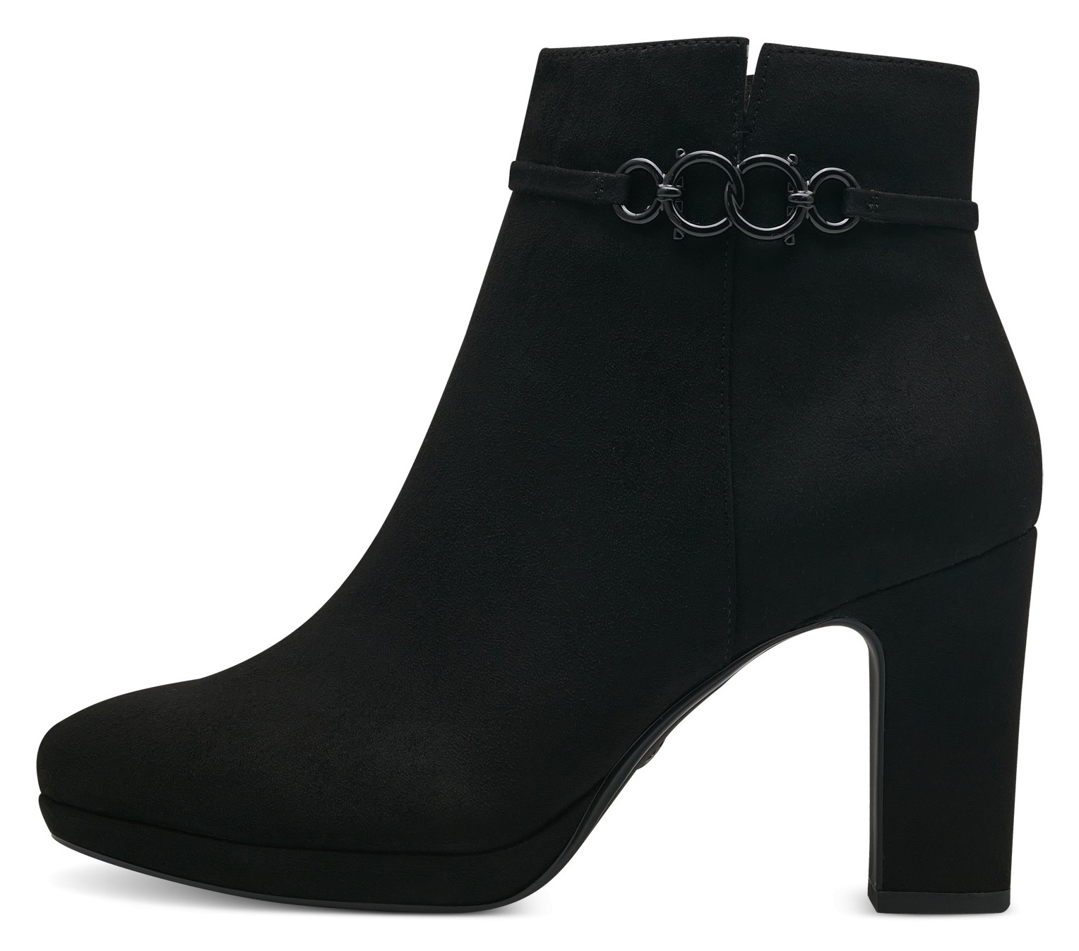 Image of Tamaris High-Heel-Stiefelette Businessschuh, High-Heel-Stiefelette mit dezenter Verzierung