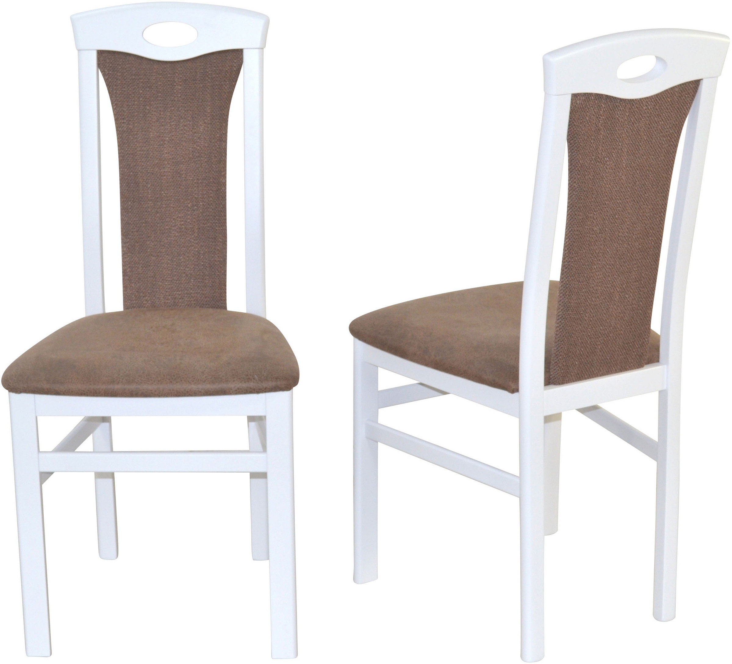 HOFMANN LIVING AND MORE Ensemble de salle à manger »5tlg. Tischgruppe« Spar-Set, 5tlg. Tischgruppe, 5 cuis tlg. Stühle montiert