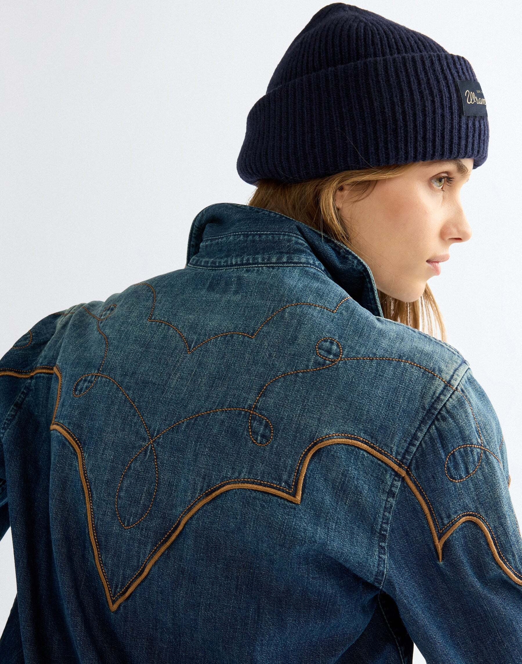 Wrangler Bonnet tricoté »WRANGLER Mütze Ribbed Wool«