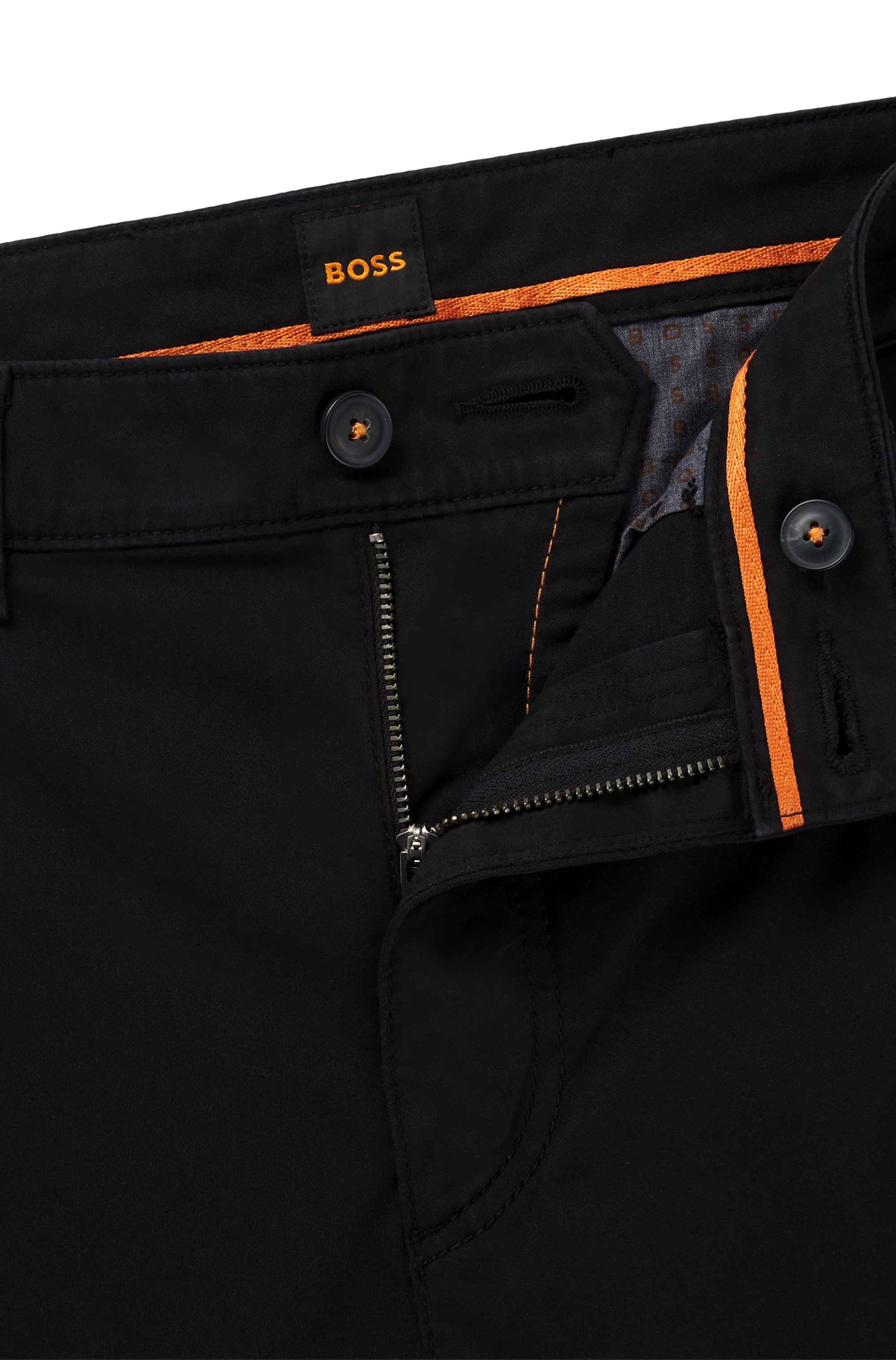 BOSS ORANGE Chinos »Regular«  in gerader From