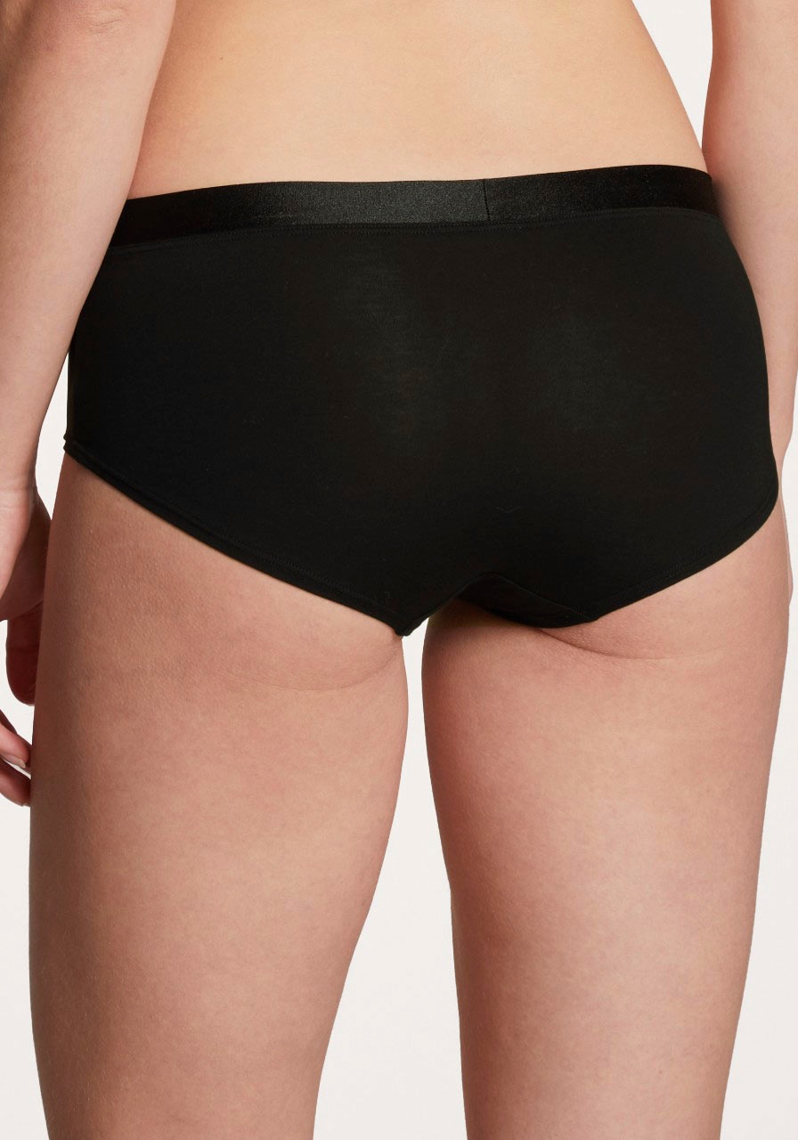 CALIDA Panty »Cate«, mit Satinblenden an den Beinausschnitten