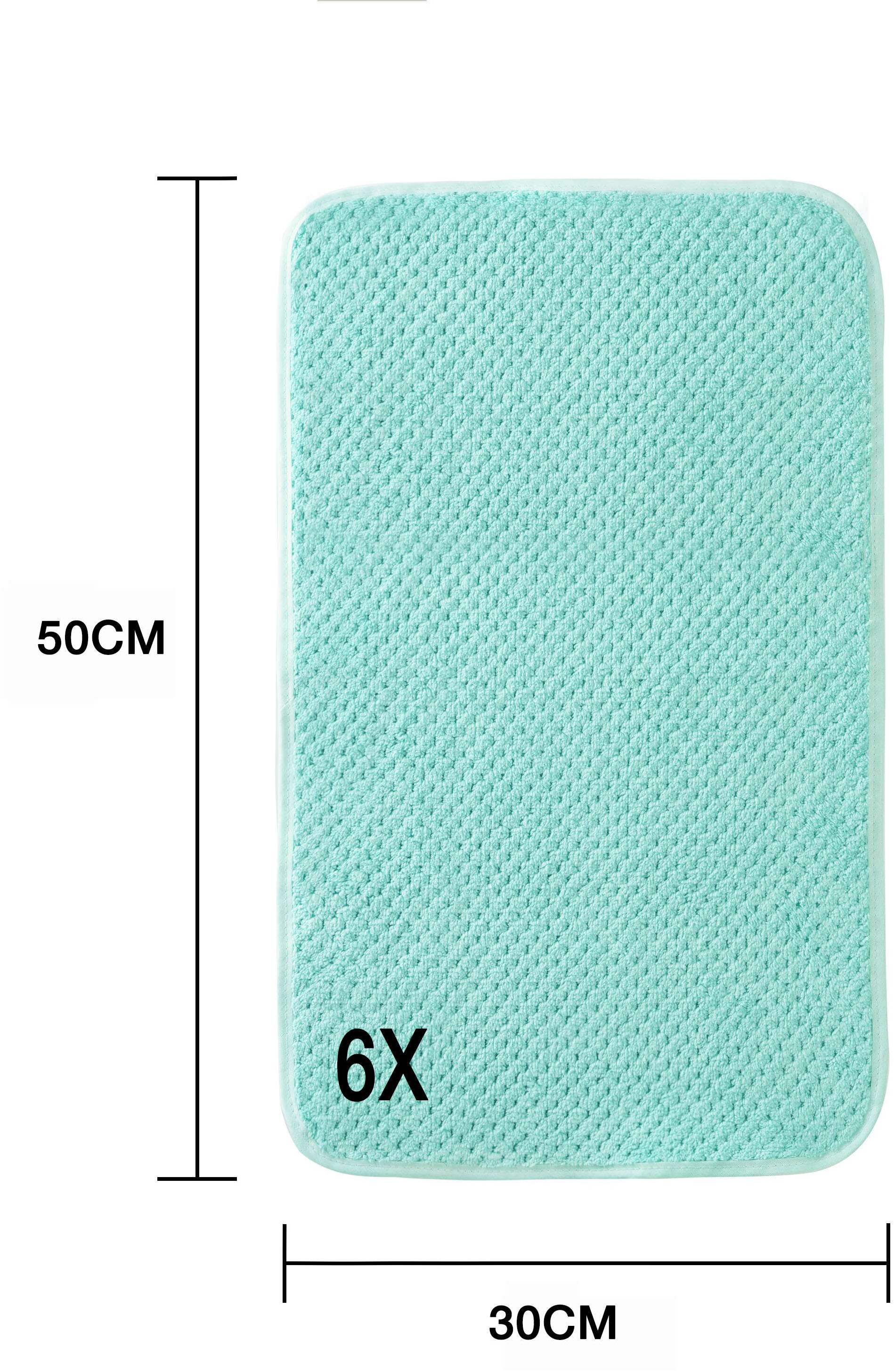 GOODproduct Handtücher »Parris, diverse Grössen, ideal als Sporthandtuch, Reisehandtuch« sehr leicht, kompakt, schnelltrocknend, Mikrofaser, mit Waffelmuster