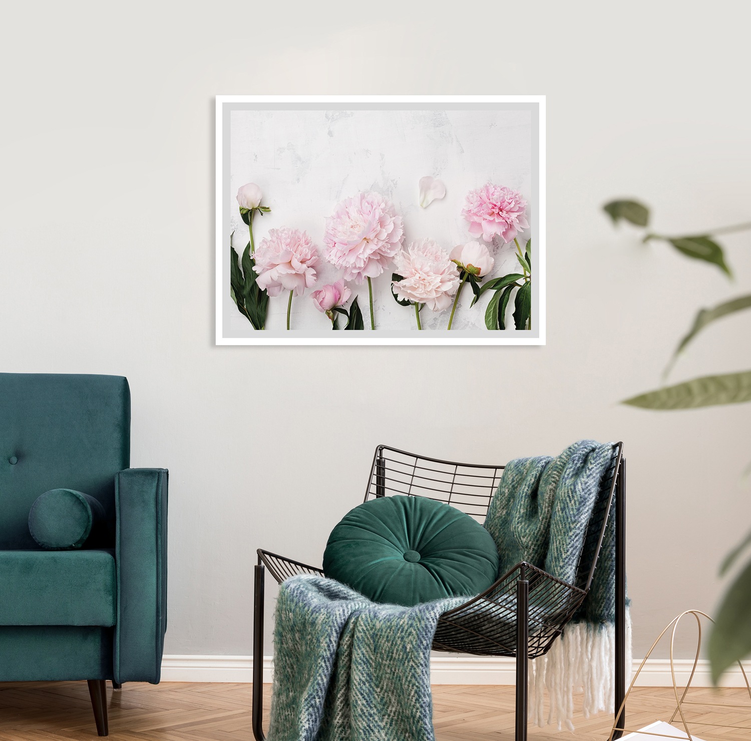 Image of queence Bild "Bella" Blumen Foto Kunst Pflanzen Pflanzenbilder gerahmt, Rosen
