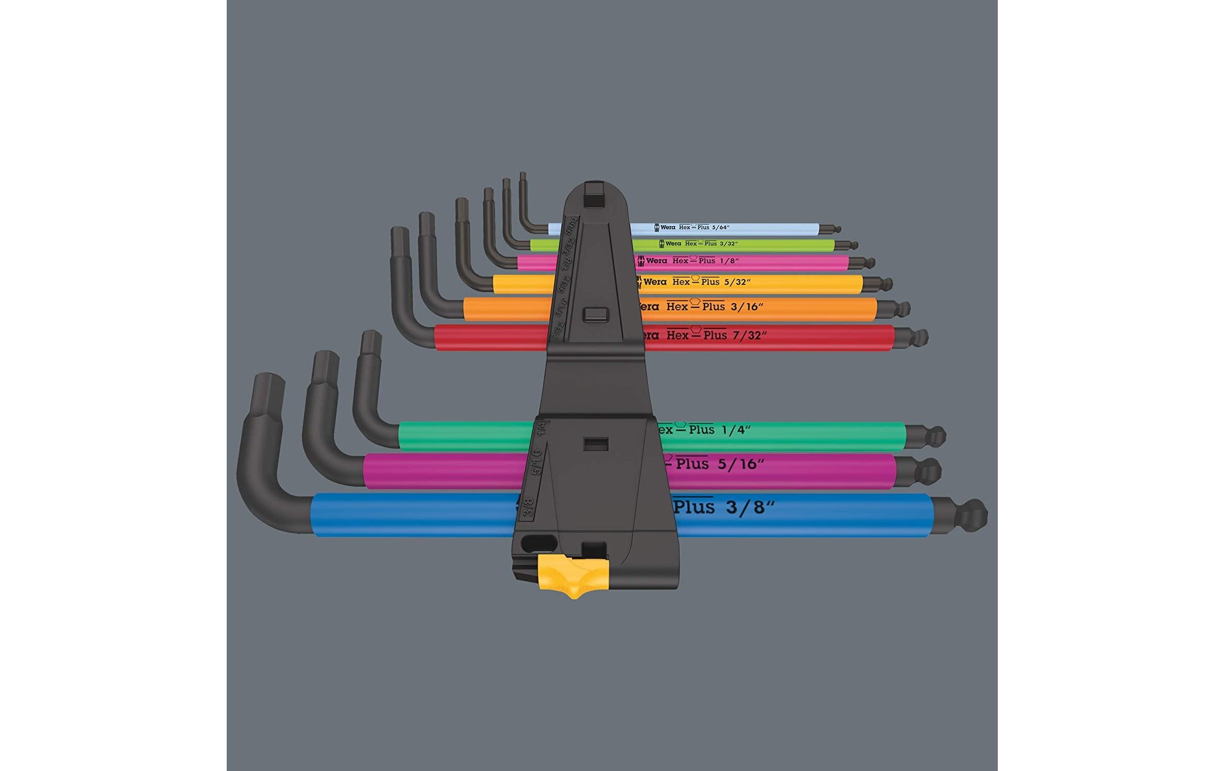 Wera Winkelschlüssel »950/9 Hex«, (9 St.)