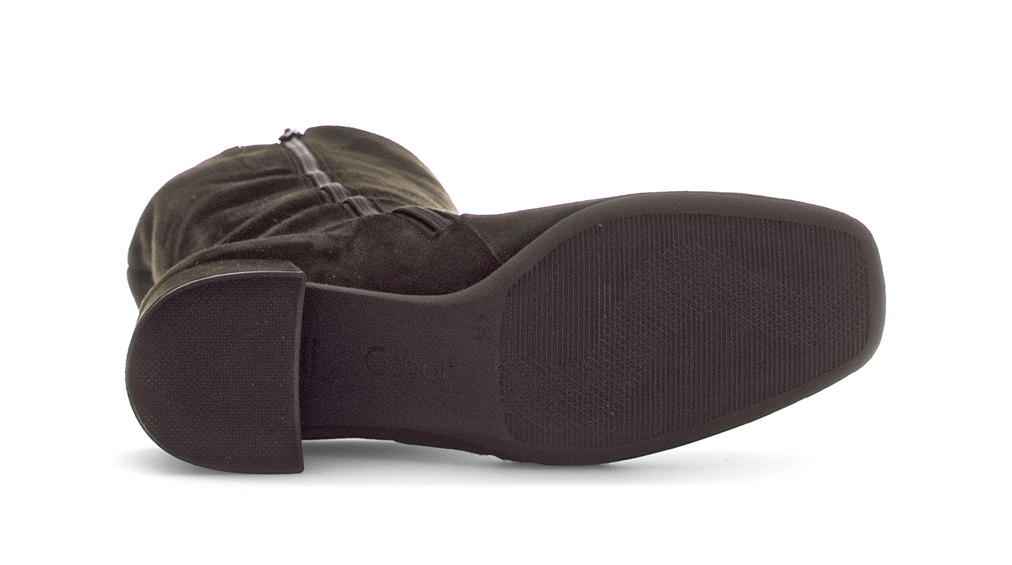 Gabor Bottes »MILANO«  , talon bloc, bottines business, bottes hautes largeur G (= large)