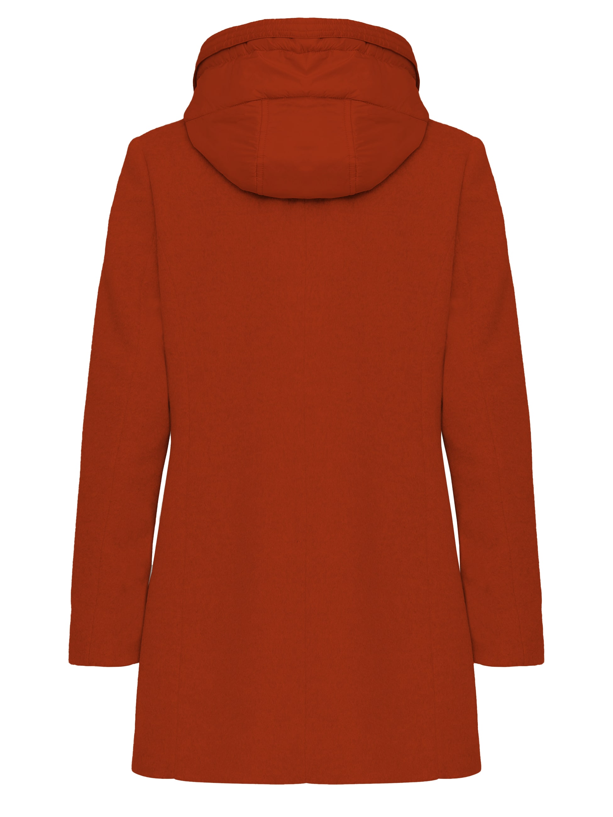 MANISA Wolljacke mit Kapuze mit herausnehmbarer Kapuze