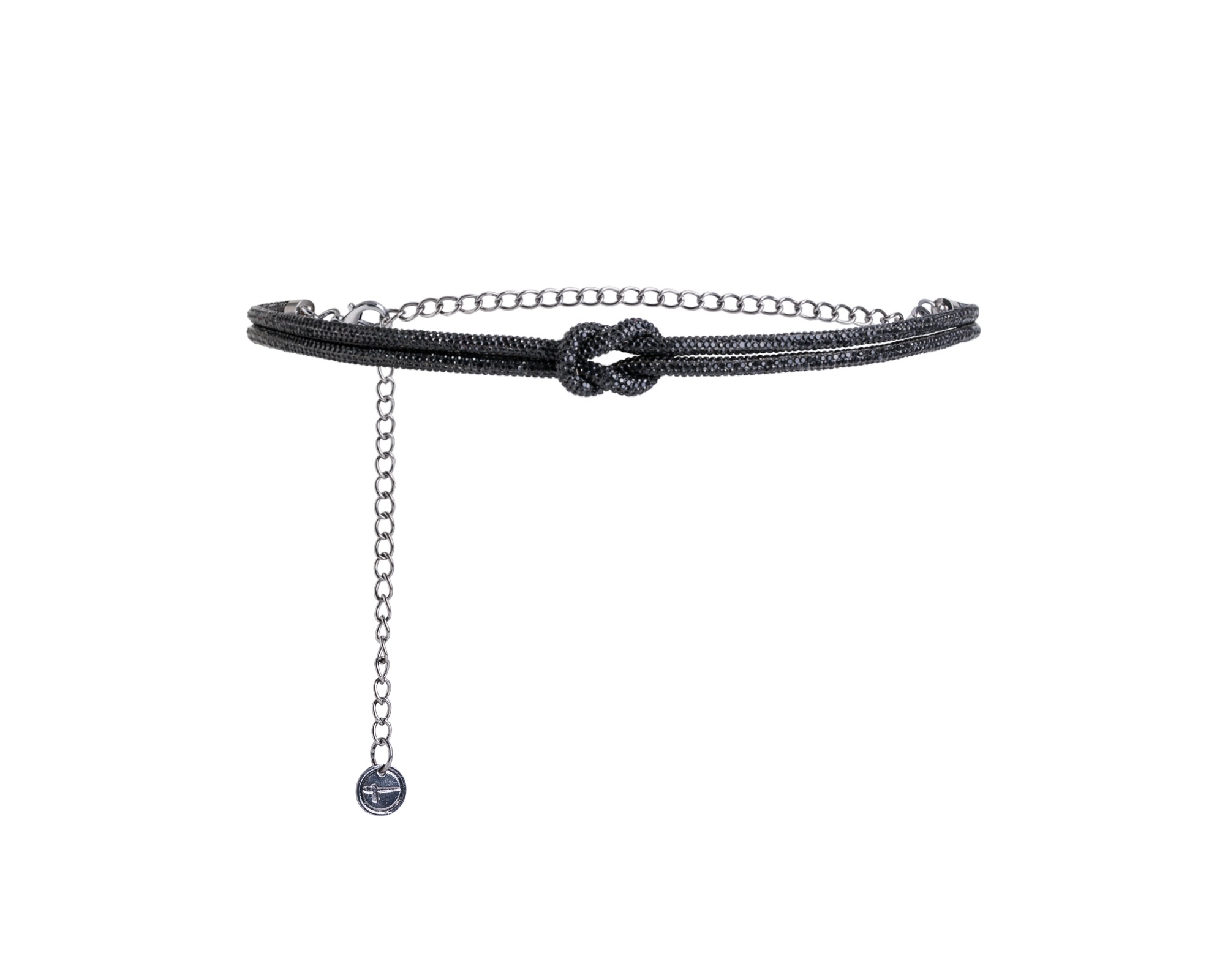 Image of Tamaris Kettengürtel "Fee" mit Glitzersteinen, aus Baumwolle, individuell verstellbar