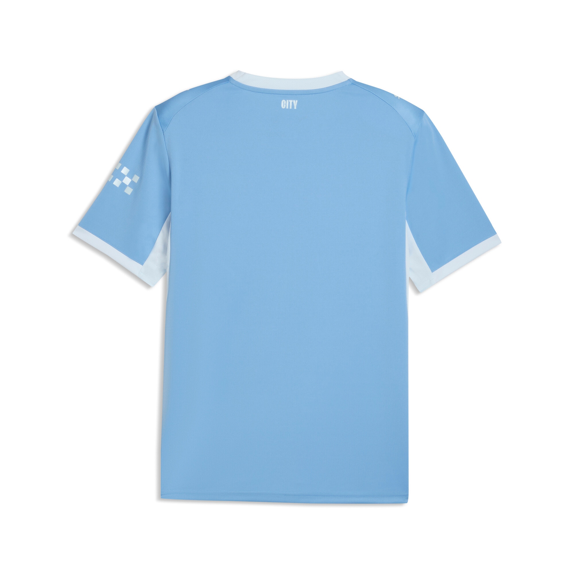 PUMA Fussballtrikot »MCFC HOME JERSEY REPLICA« für Erwachsene, mit Rundhalsausschnitt, kurzärmelig, atmungsaktiv