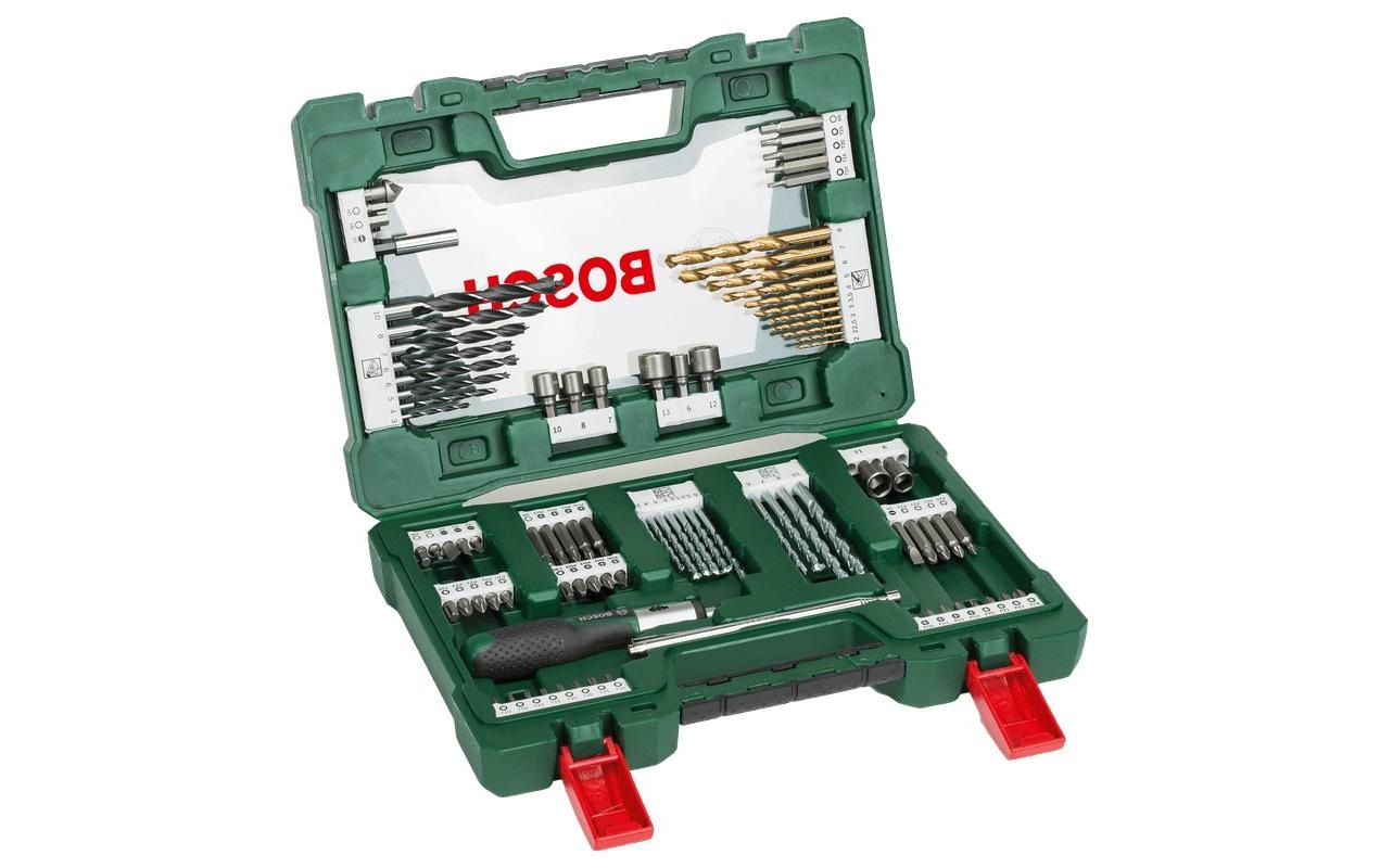 Image of BOSCH Bohrer- und Bit-Set "Bit-Set V-Line" 91 Stk. tlg.