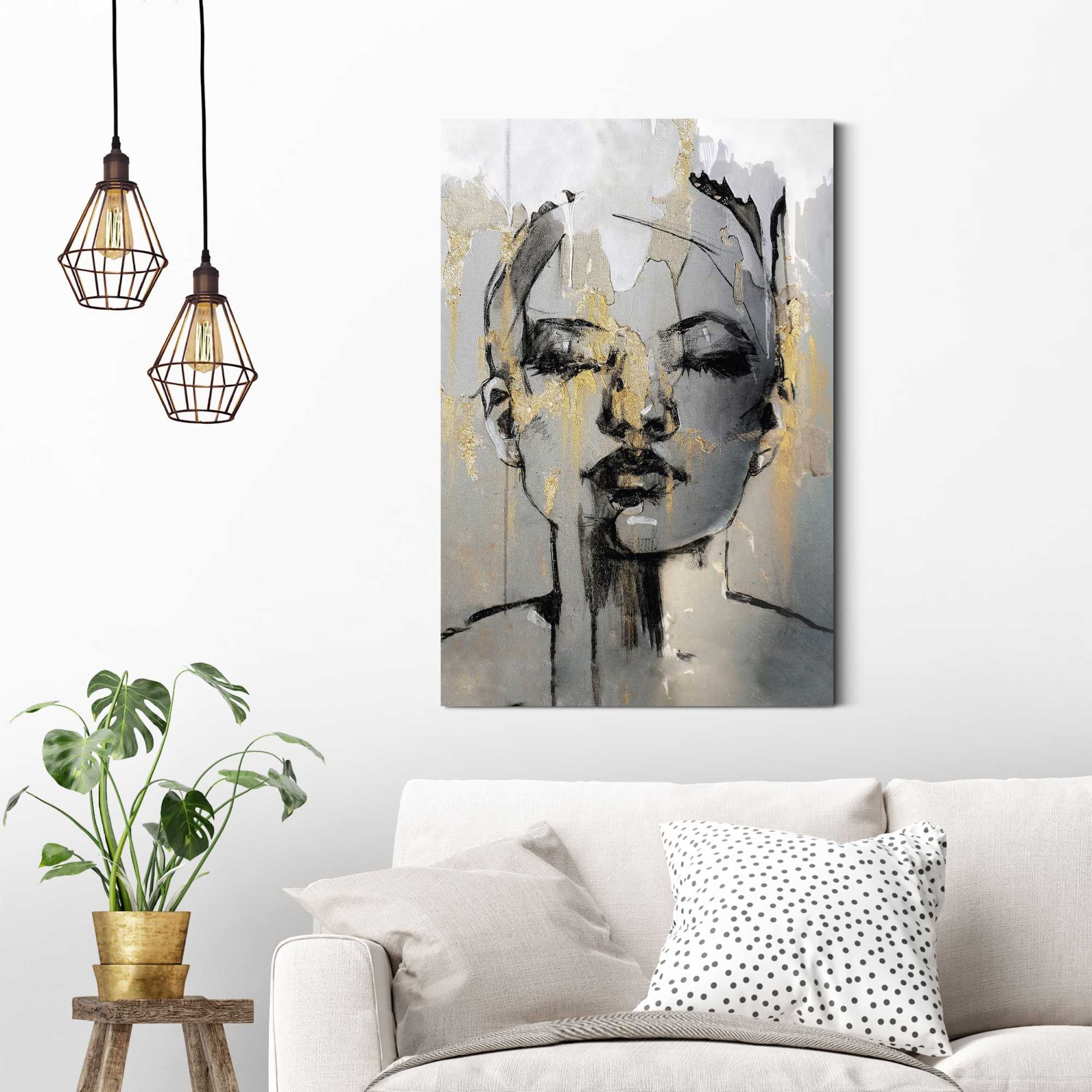 Image of Reinders Deco-Panel "Golden Face"