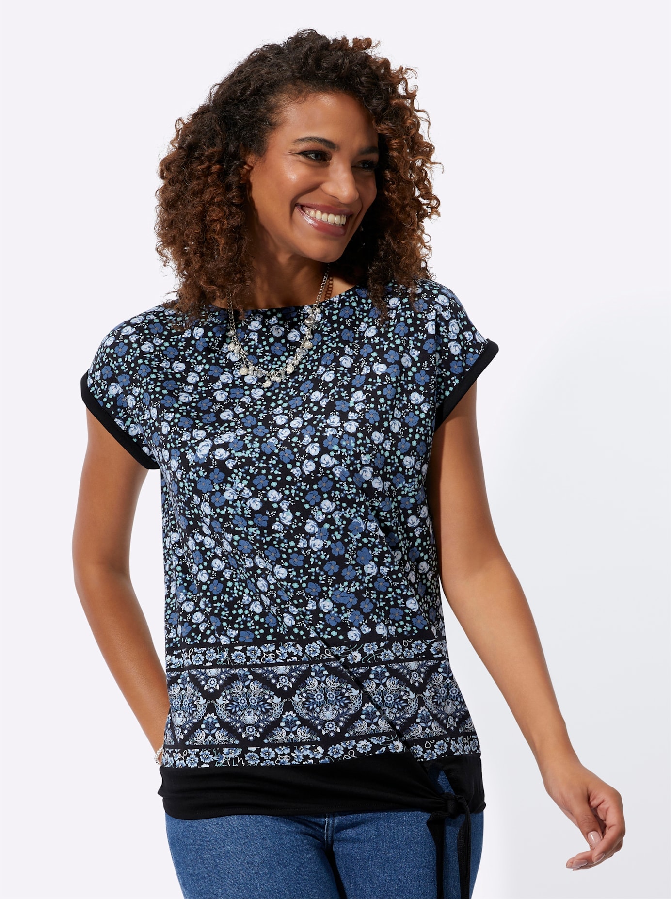 Inspirationen Kurzarmshirt »Shirt«, (1 tlg.)
