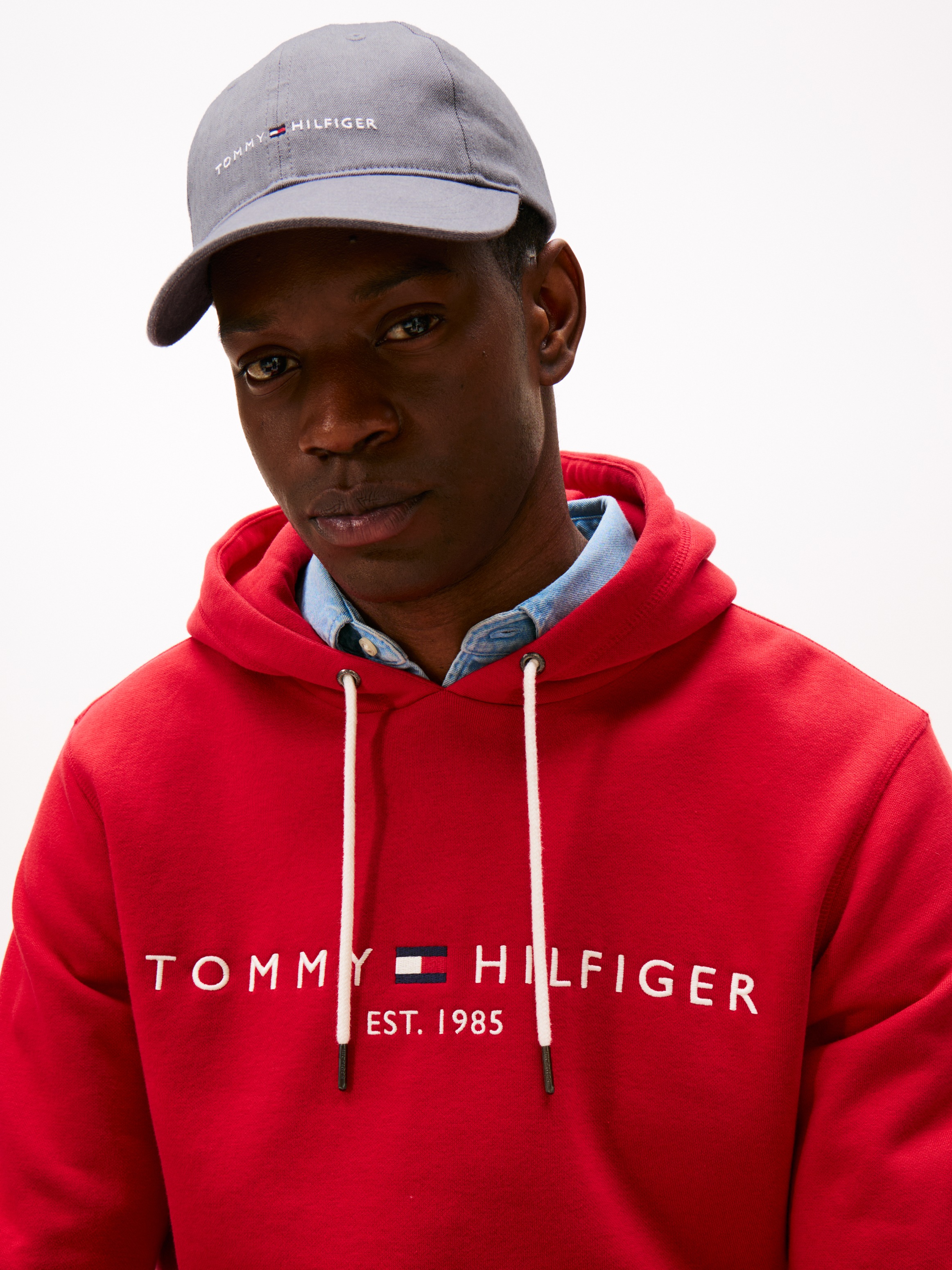 Tommy Hilfiger Baseball Cap »TH FLAG SUITING 6 PANEL CAP«, strukturierte Oberfläche