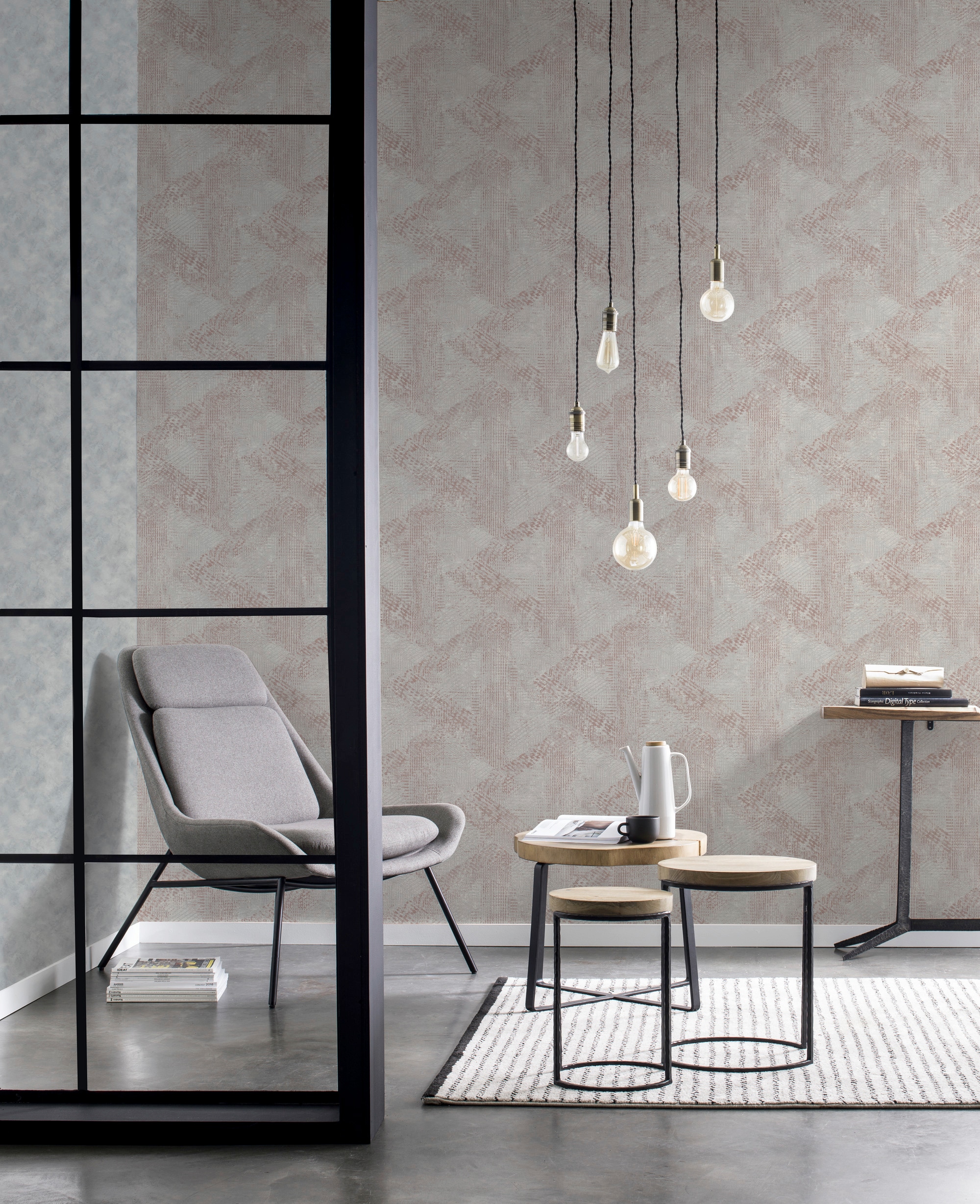Rasch Vliestapete »Finca«, gemustert-geometrisch