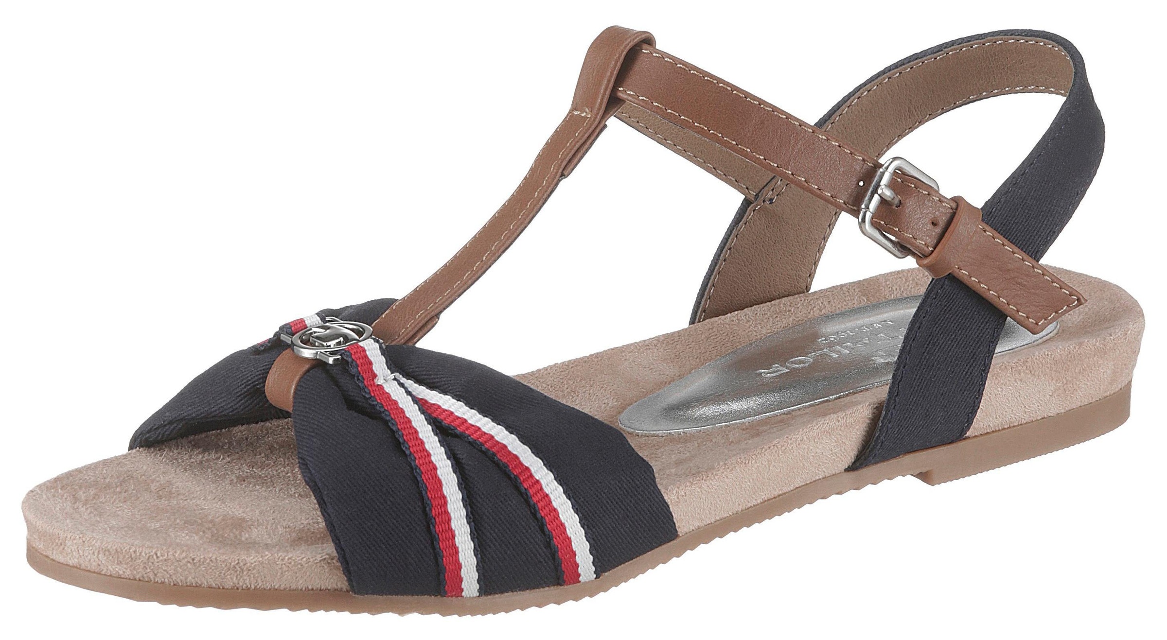 Image of TOM TAILOR Riemchensandale, in moderner Strandoptik bei Ackermann Versand Schweiz