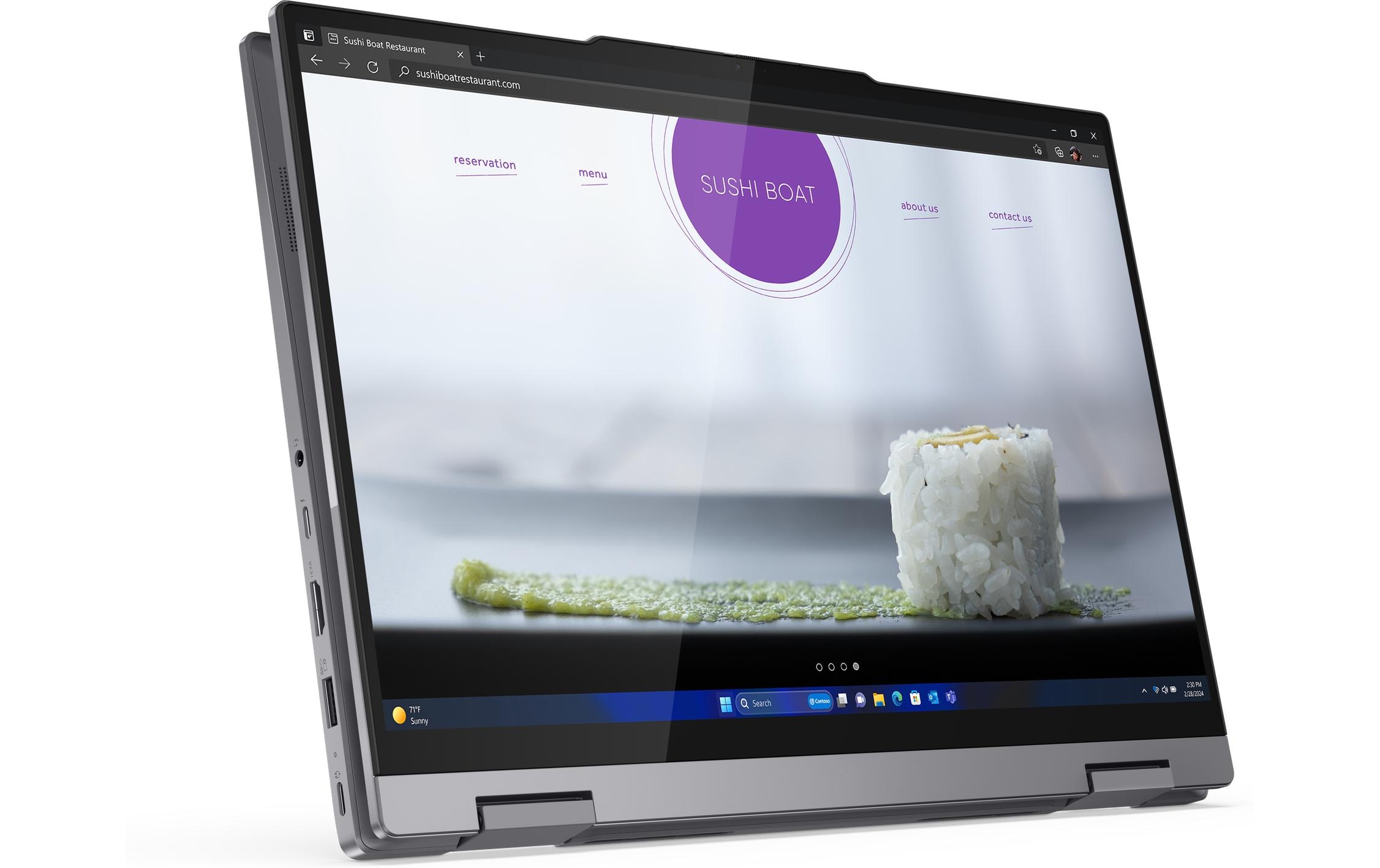 Lenovo Convertible Notebook »Notebook ThinkBook 14 2-in-1 Gen. 4 IML (Intel)«, 35,42 cm, / 14 Zoll, Intel, Core Ultra 5, Intel Graphics