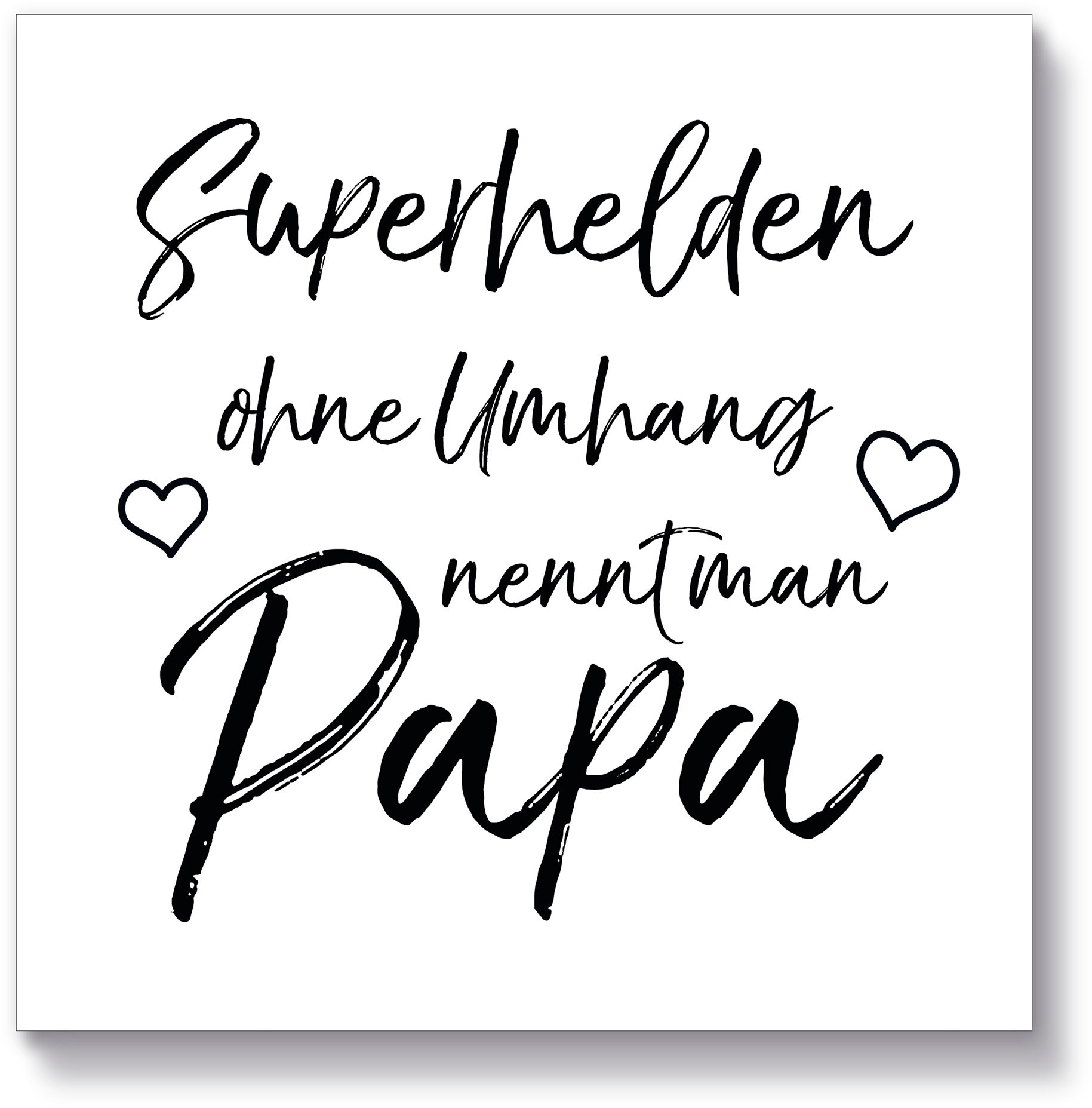 Image of Artland Holzbild »Super Helden ohne Umhang«, (1 St.) bei Ackermann Versand Schweiz