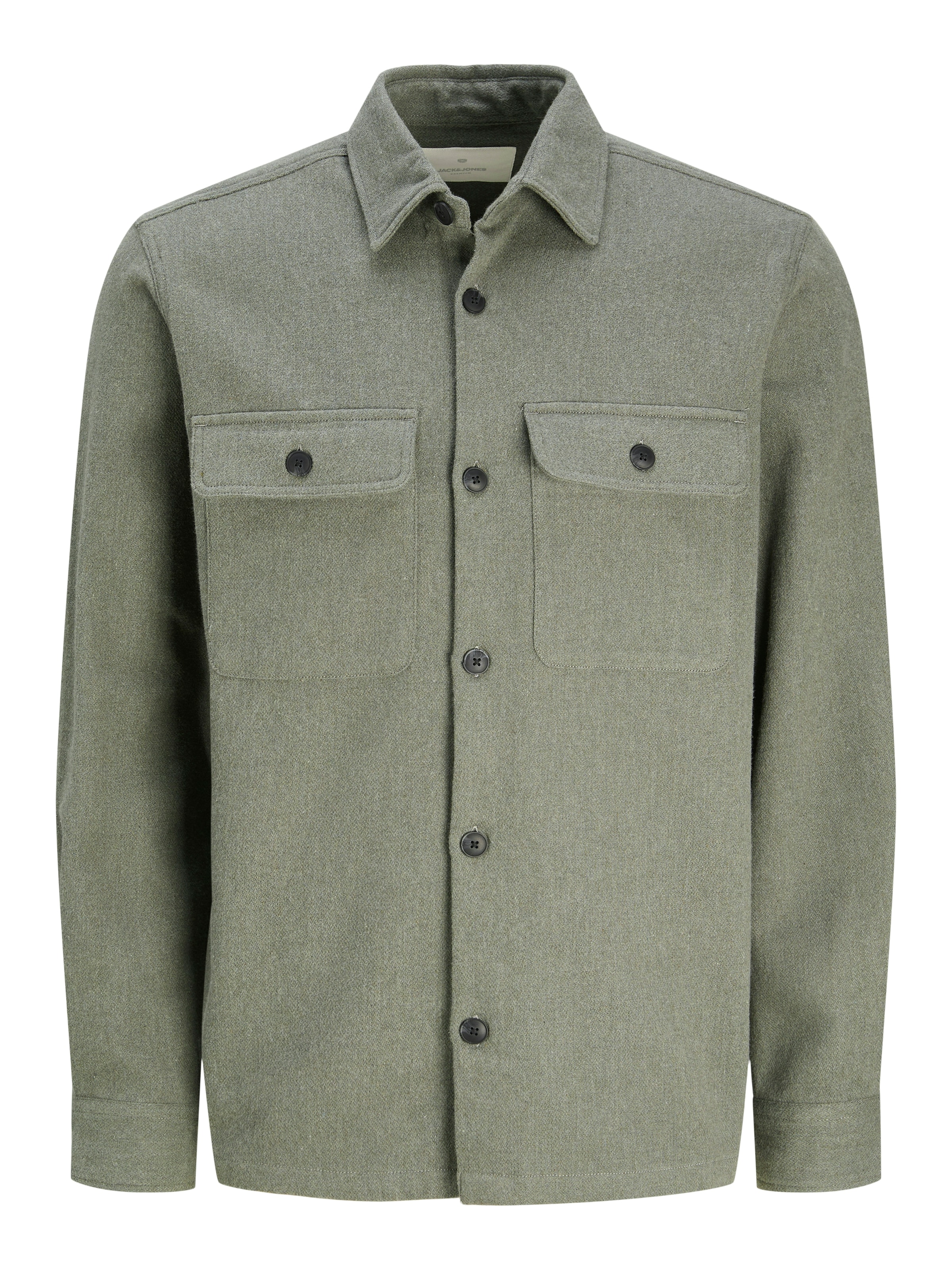 Jack & Jones Langarmhemd »JPRRAYMOND MELANGE SOLID LS OVERSHIRT SN«
